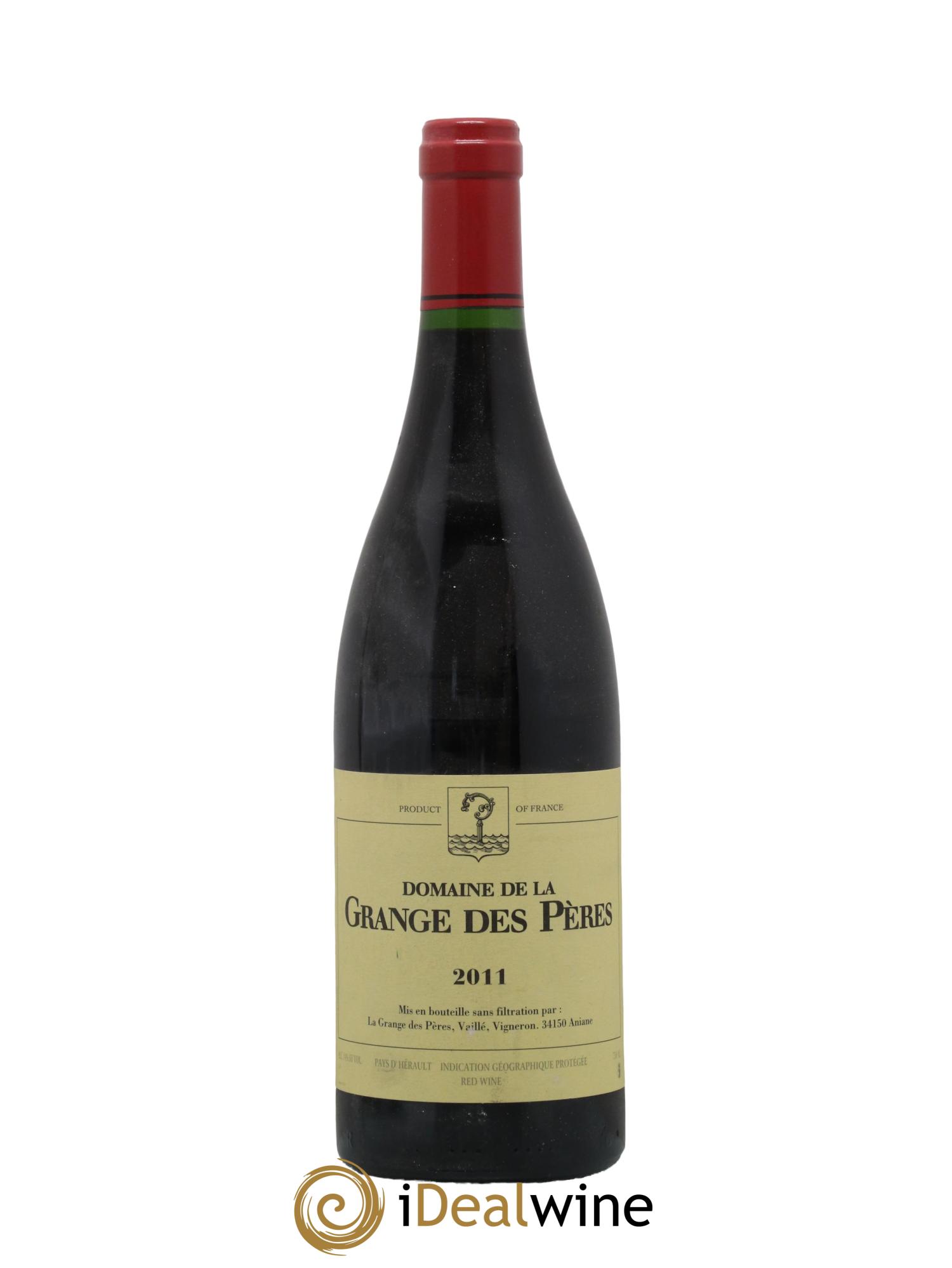Pays d'Hérault Grange des Pères Laurent Vaillé 2011 - Lot de 1 bouteille - 0