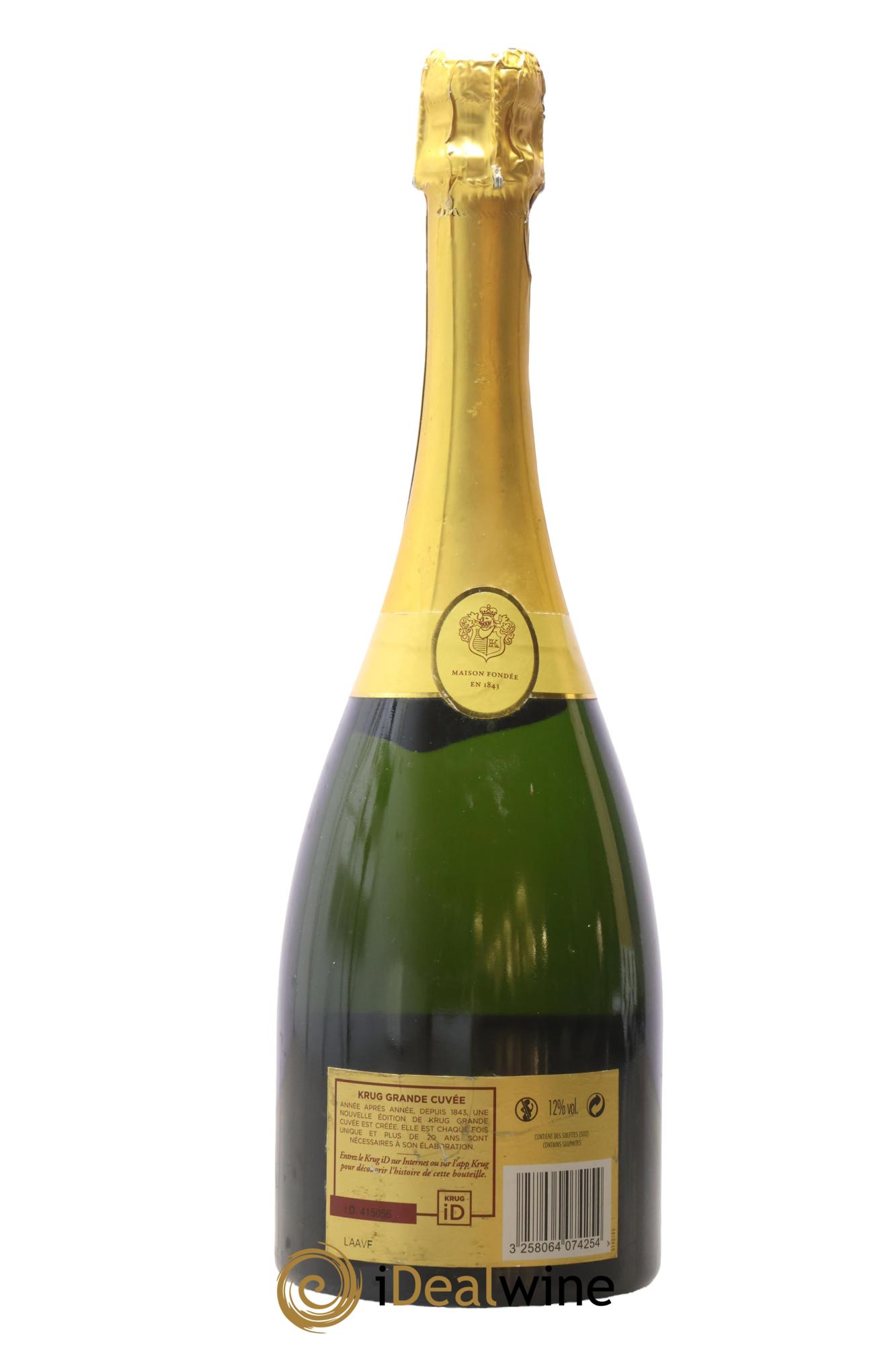 Grande Cuvée - 163ème édition Krug - Lotto di 1 bottiglia - 1