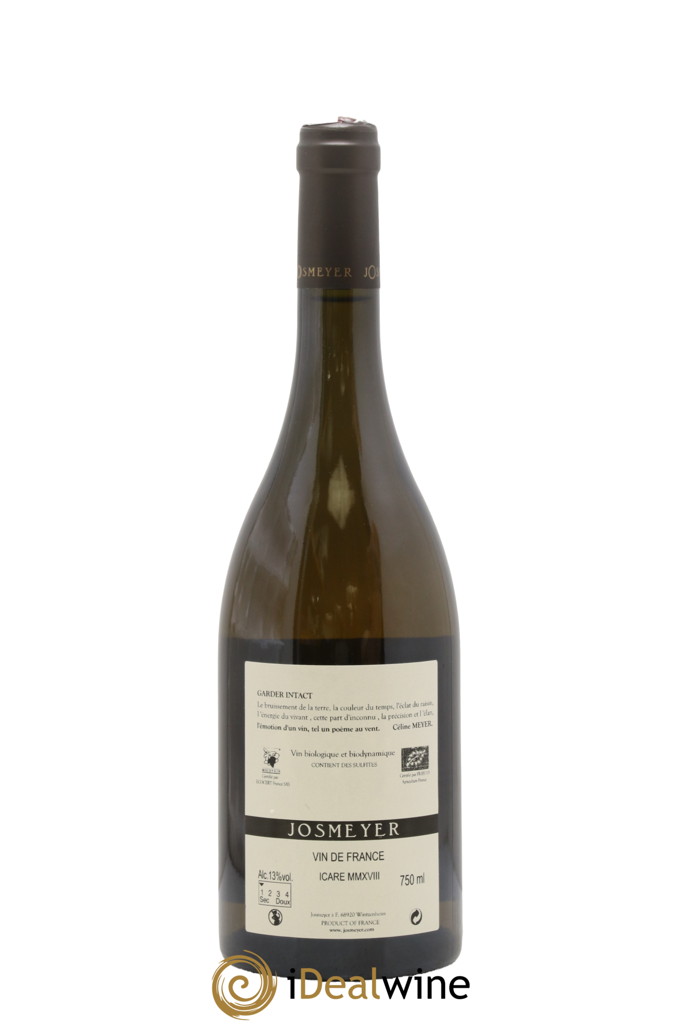 Vin de France Pinot Gris Icare Josmeyer (Domaine) 2018 - Lotto di 1 bottiglia - 1