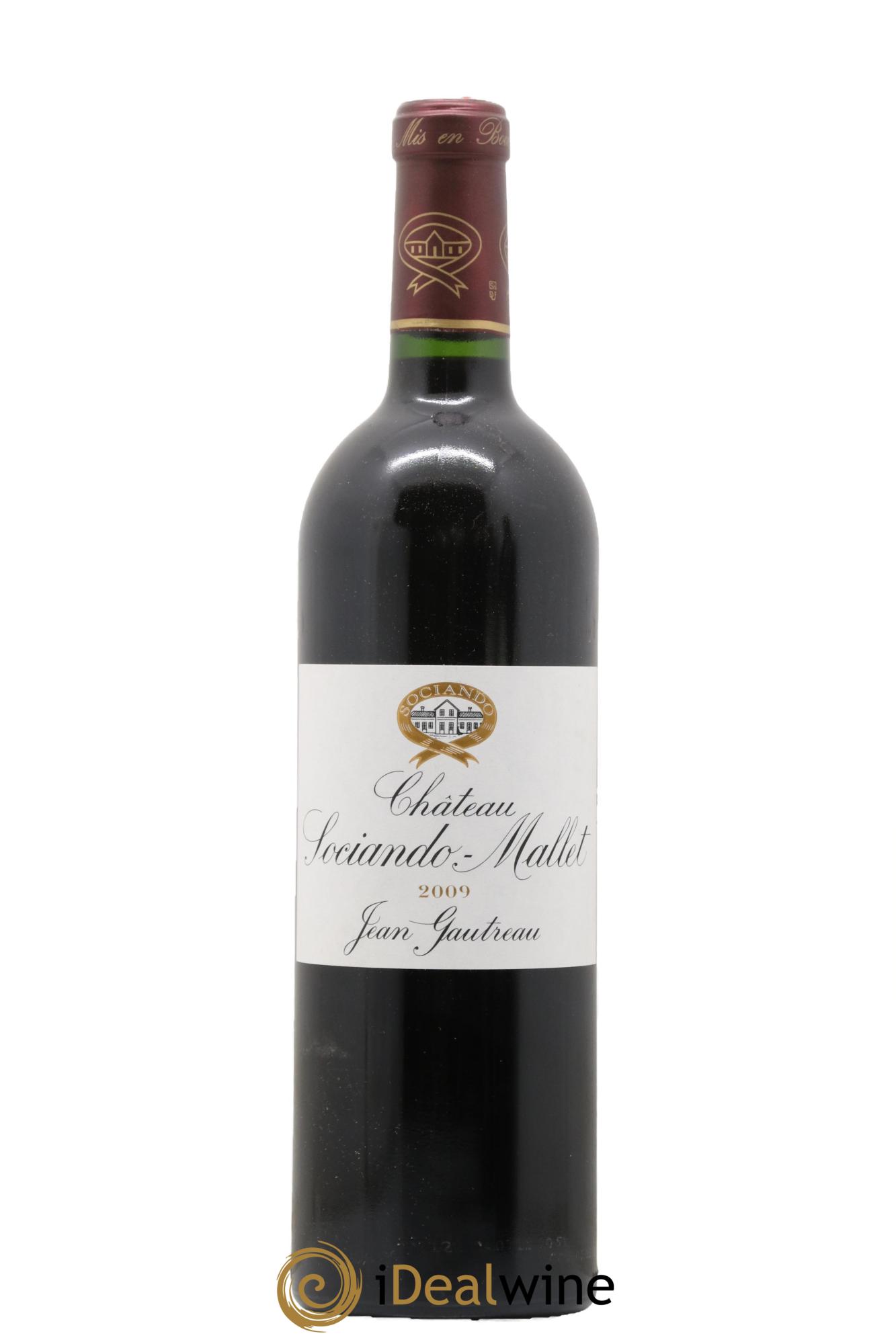 Château Sociando Mallet 2009 - Lot de 1 bouteille - 0