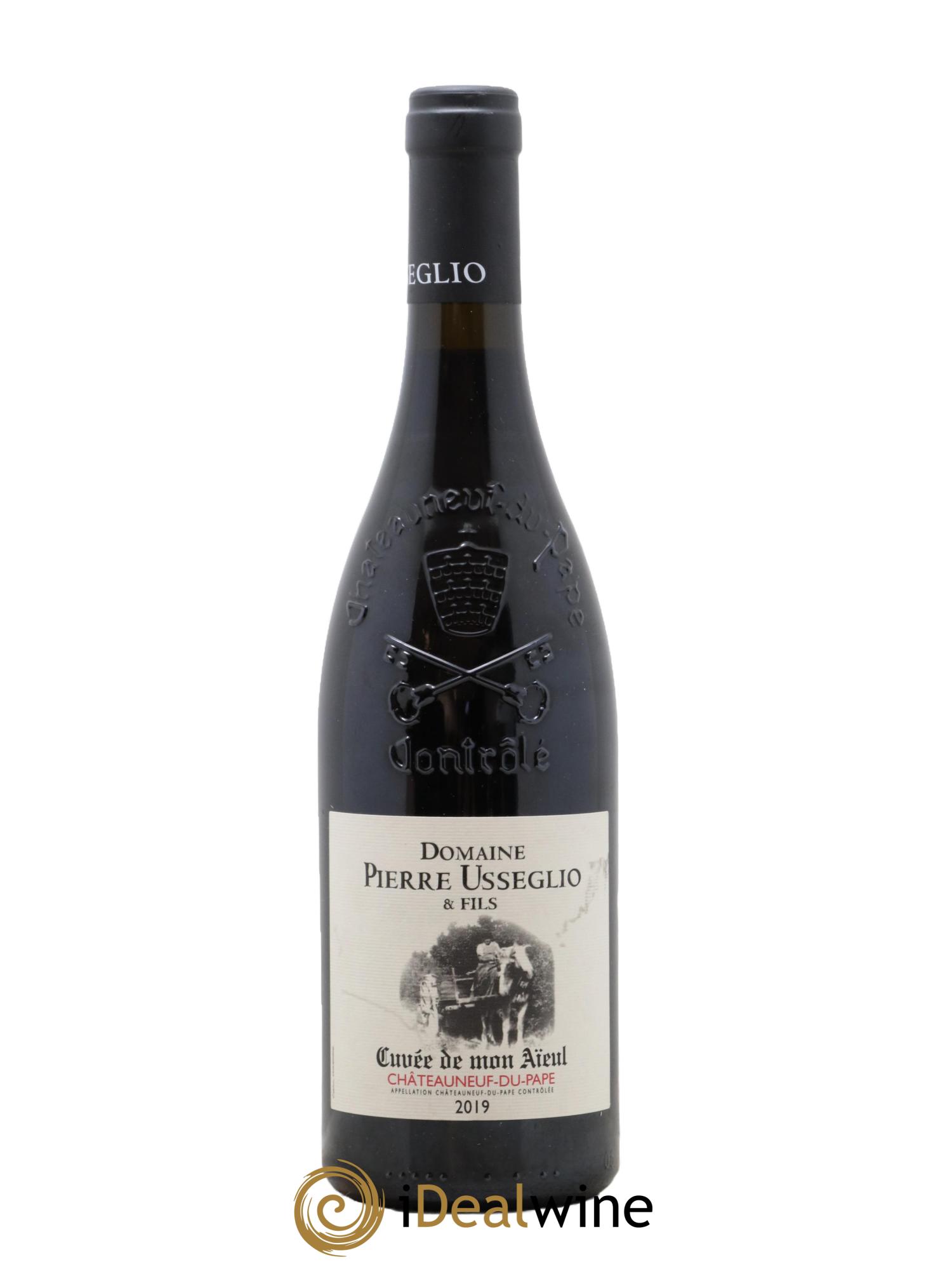 Châteauneuf-du-Pape Cuvée de mon Aïeul Pierre Usseglio & Fils 2019 - Lot de 1 bouteille - 0