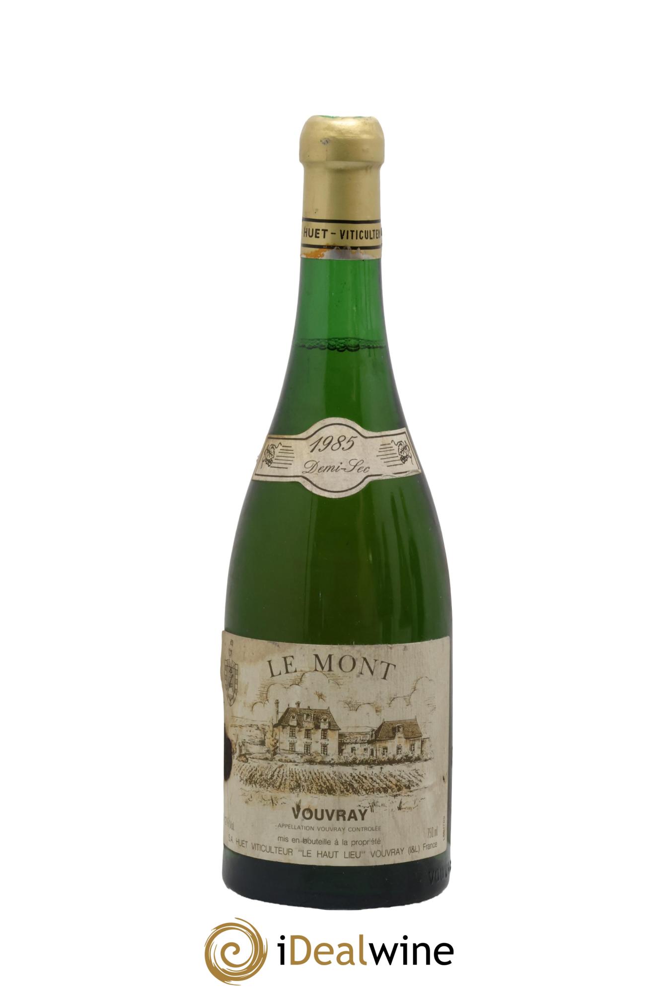 Vouvray Le Mont Demi-Sec Domaine Huet 1985 - Lotto di 1 bottiglia - 0