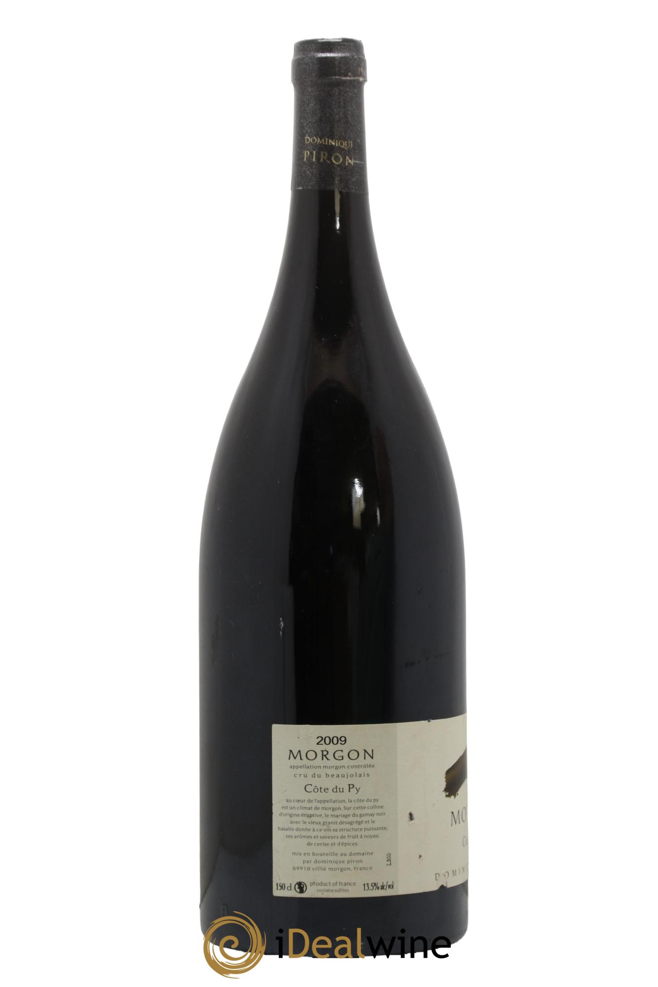 Morgon Côte du Py Dominique Piron (Domaine) 2009 - Lot de 1 magnum - 1