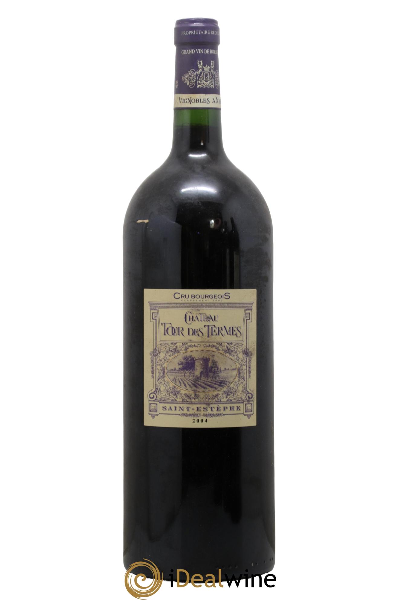 Château Tour des Termes Cru Bourgeois 2004 - Lotto di 1 magnum - 0