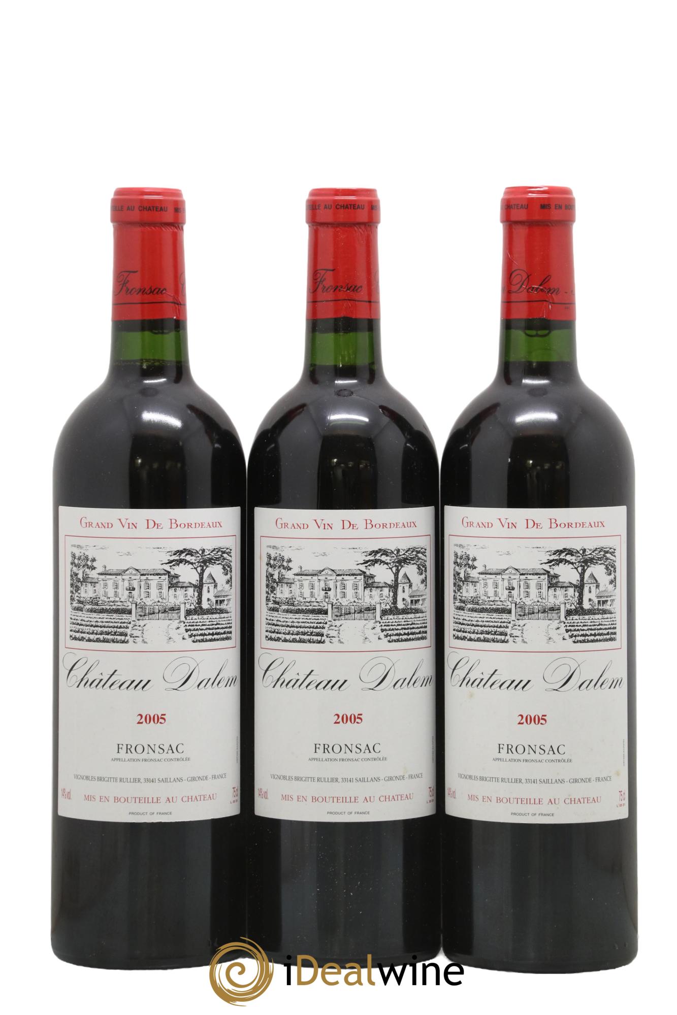 Château Dalem 2005 - Lot de 3 bouteilles - 0