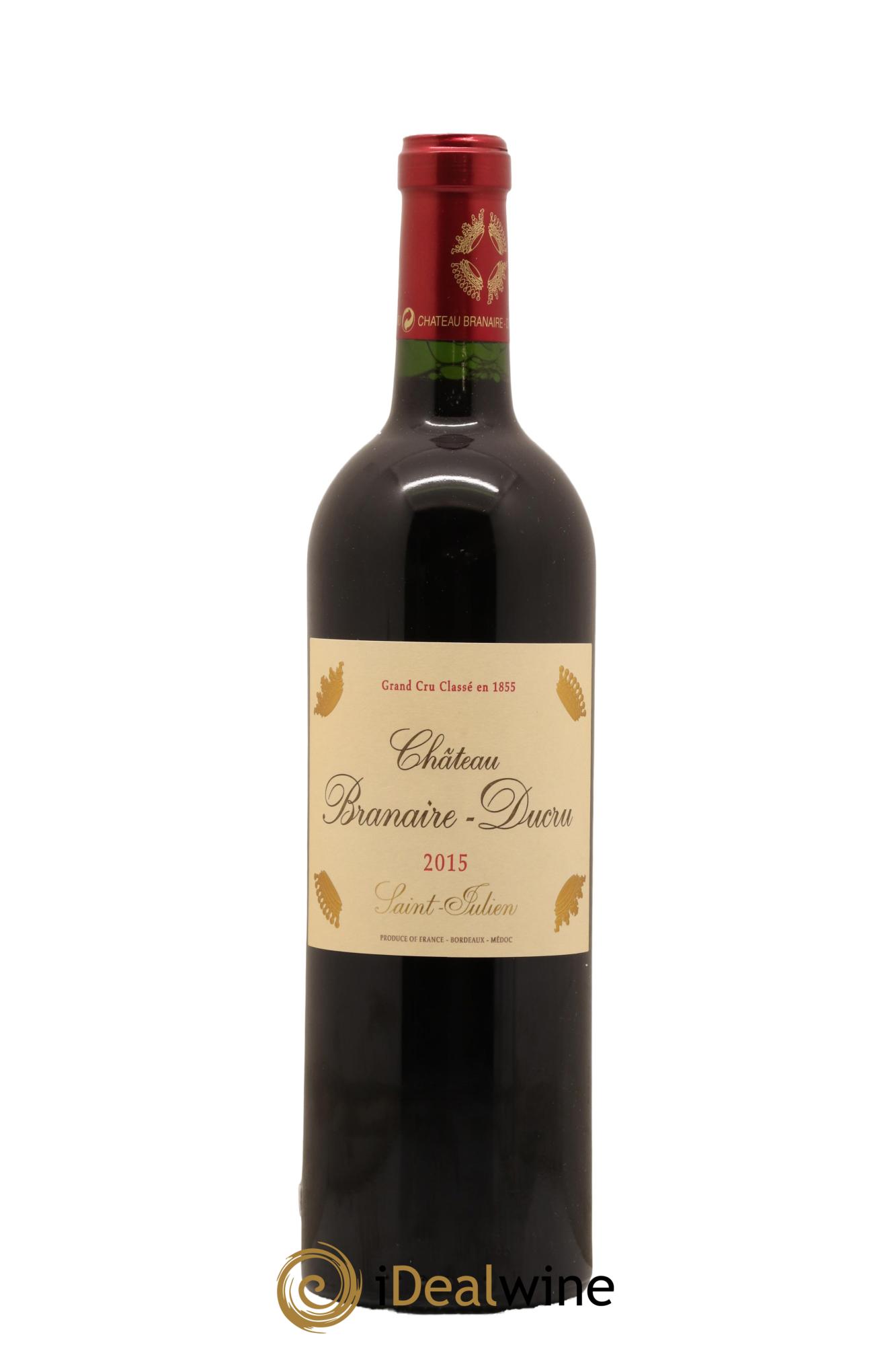 Château Branaire Ducru 4ème Grand Cru Classé  2015 - Lot of 1 bottle - 0