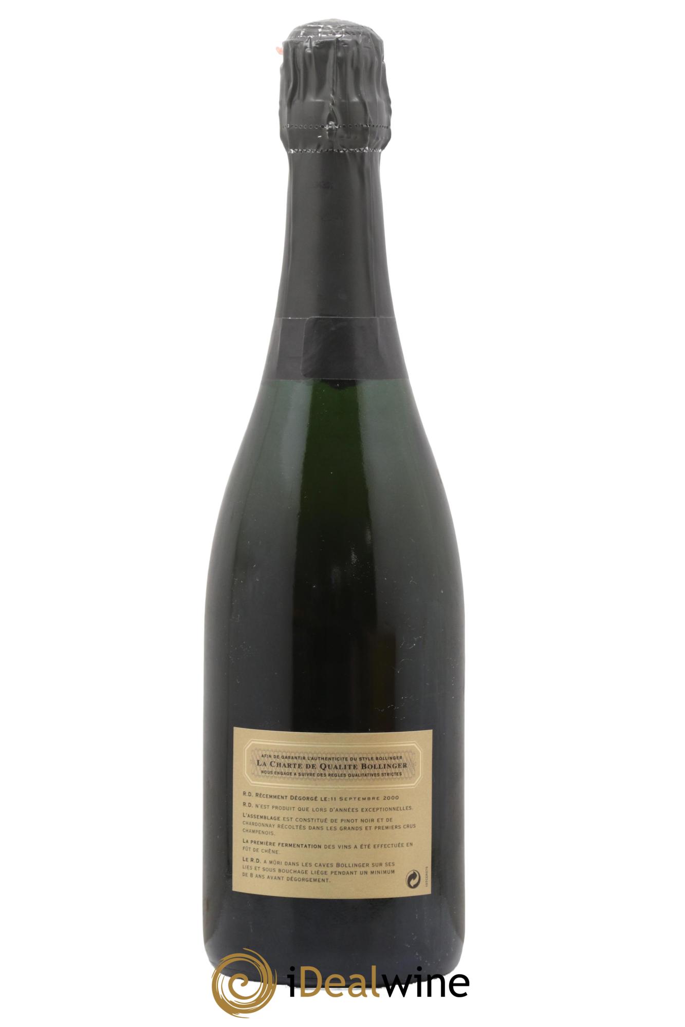 R.D. Extra-Brut Bollinger 1981 - Lot de 1 bouteille - 2