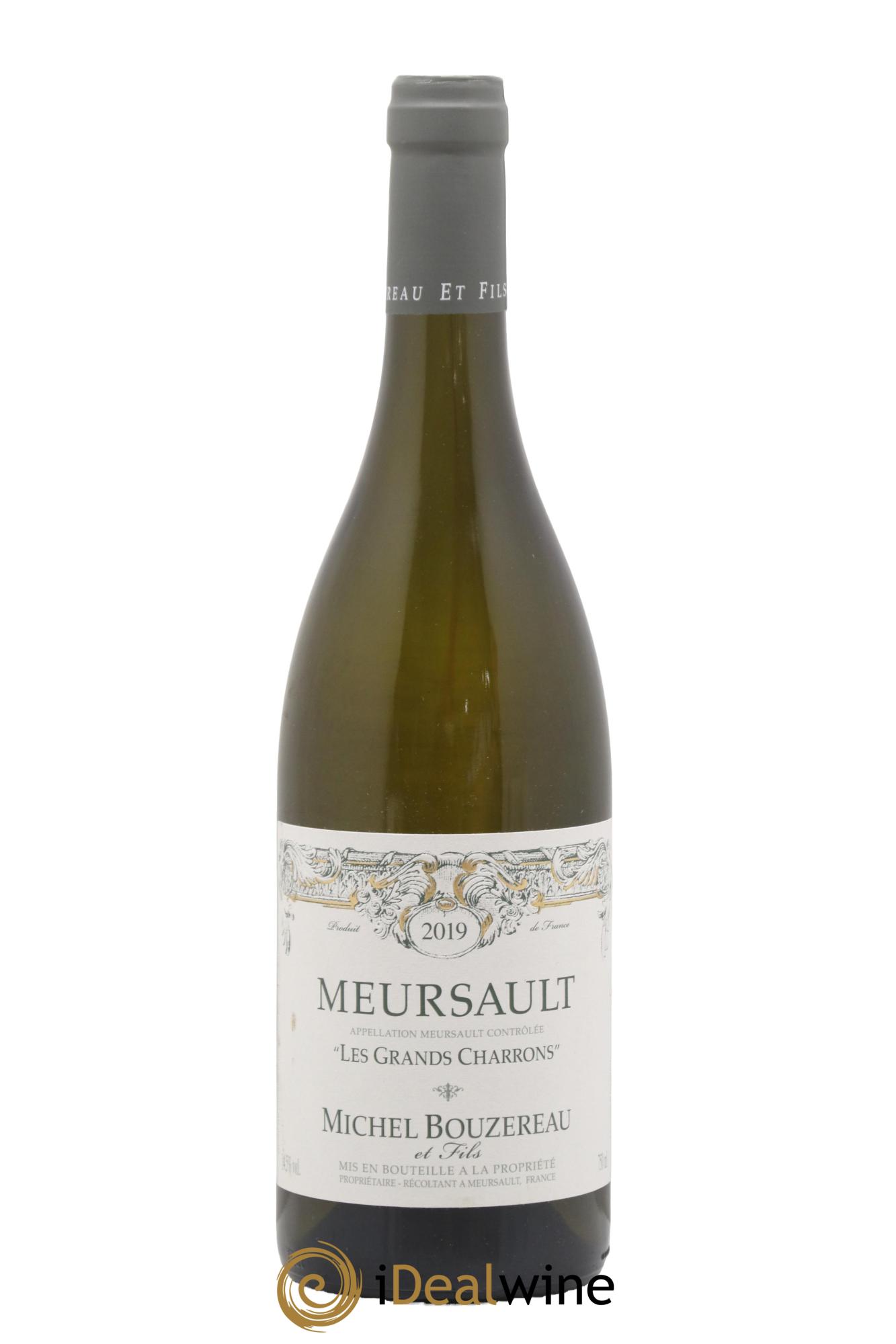 Meursault Les Grands Charrons Michel Bouzereau et Fils (Domaine) 2019 - Lot de 1 bouteille - 0
