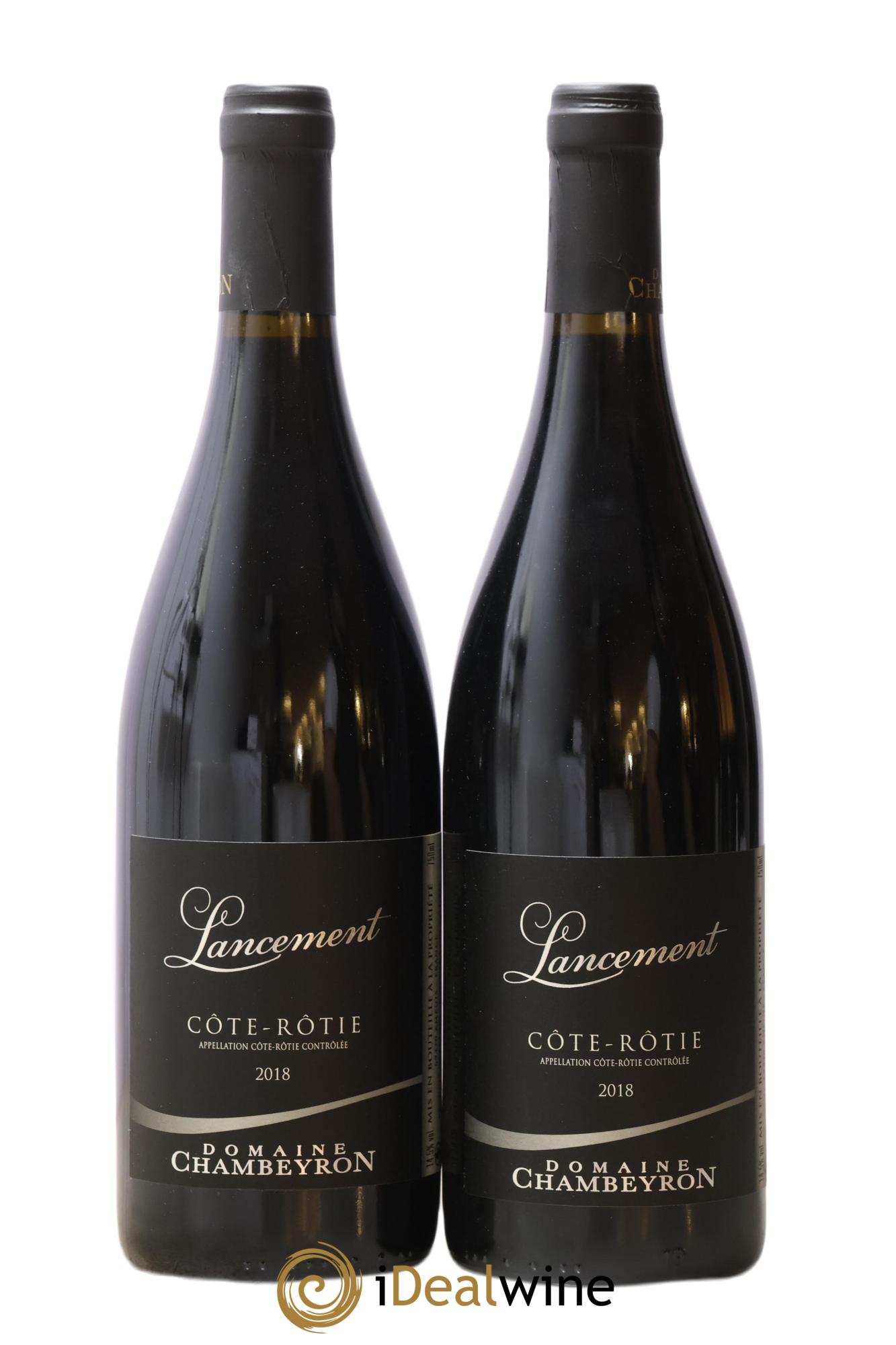 Côte-Rôtie Lancement Chambeyron Manin 2018 - Lot de 2 bouteilles - 0
