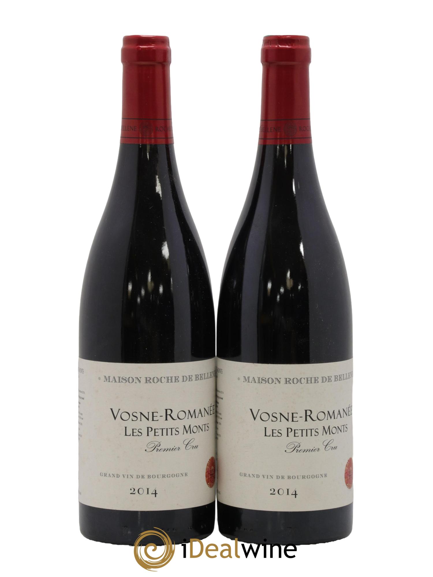 Vosne-Romanée 1er Cru Les Petits Monts Maison Roche de Bellene 2014 - Lot de 2 bouteilles - 0