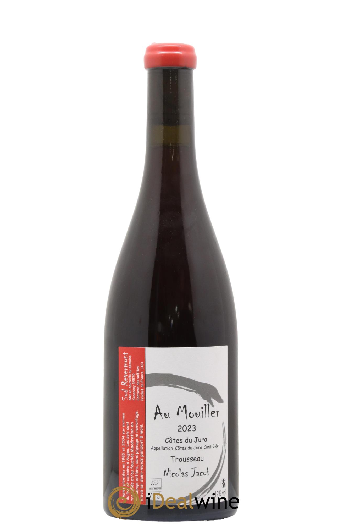 Côtes du Jura Trousseau Au Mouiller Nicolas Jacob 2023 - Lot de 1 bouteille - 0