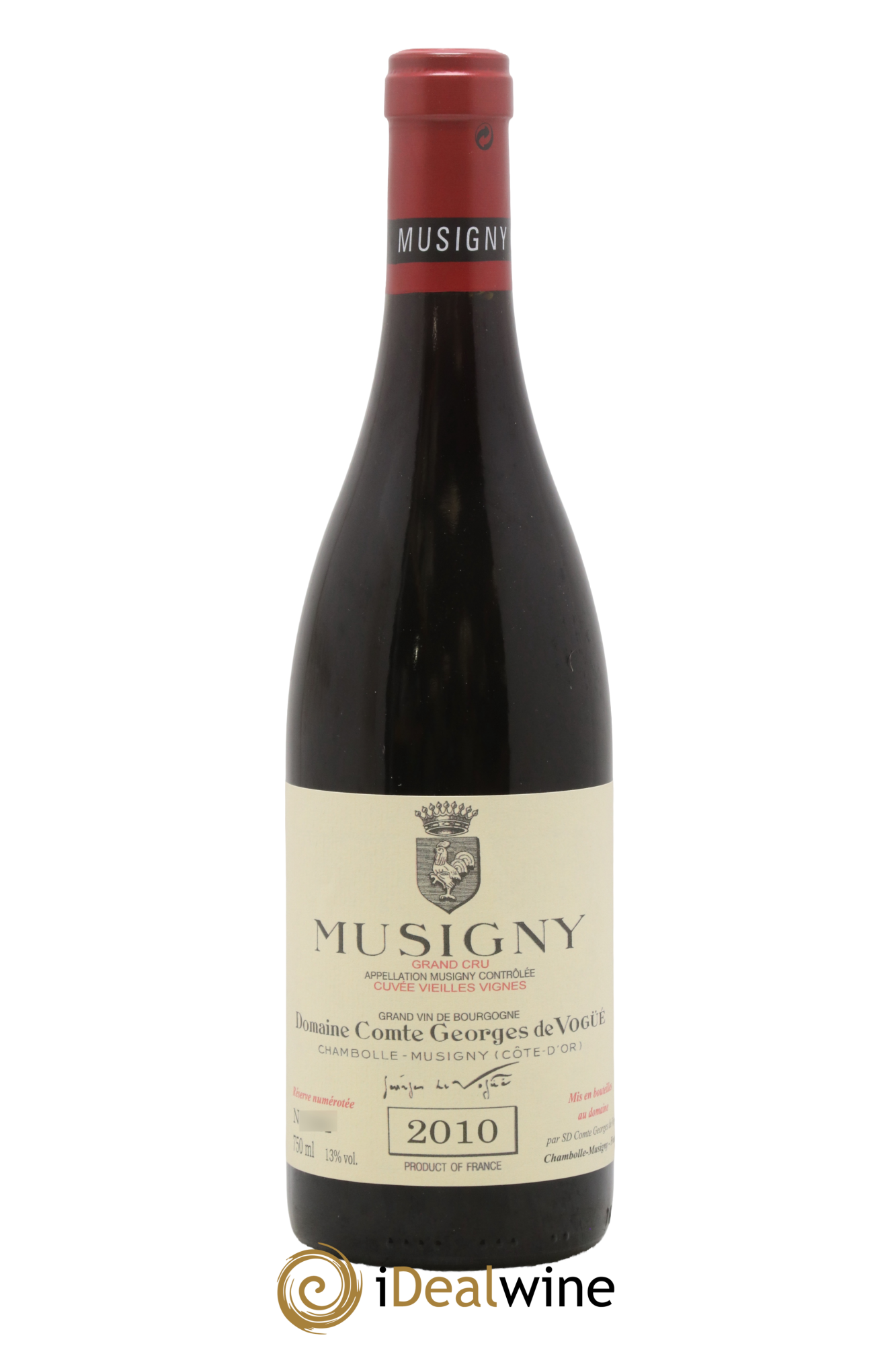 Musigny Grand Cru Cuvée Vieilles Vignes Comte Georges de Vogüé 2010 - Lotto di 1 bottiglia - 0