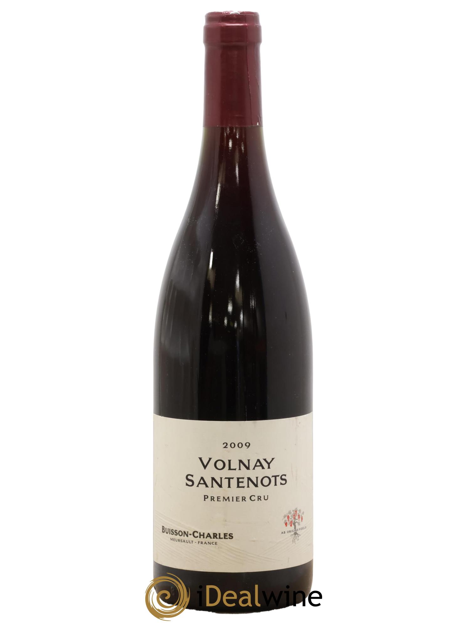 Volnay 1er Cru Santenots Buisson-Charles (Domaine) 2009 - Lot de 1 bouteille - 0