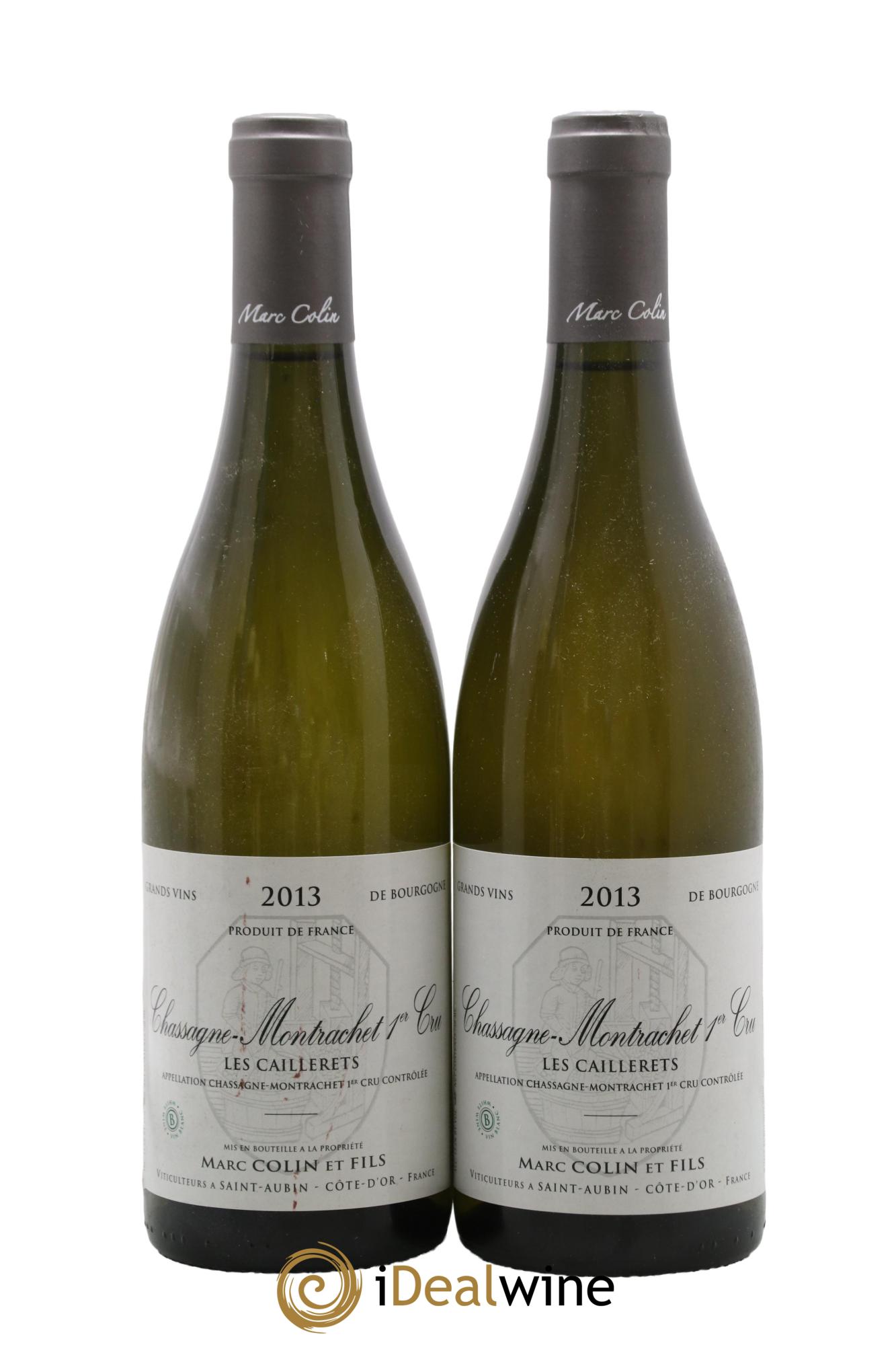 Chassagne-Montrachet 1er Cru Les Caillerets Marc Colin & Fils 2013 - Lot de 2 bouteilles - 0