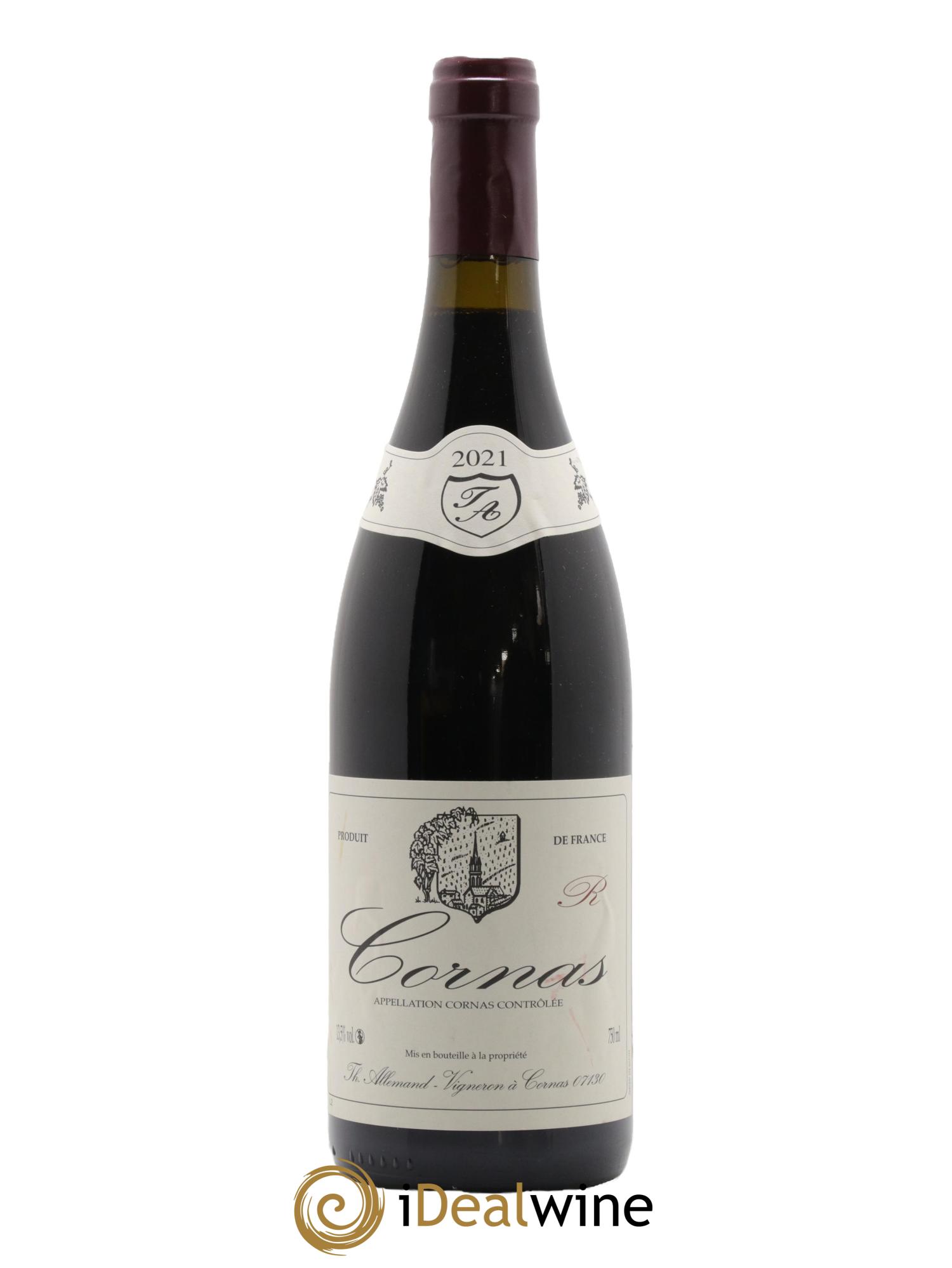 Cornas Reynard Thierry Allemand 2021 - Lot of 1 bottle - 0