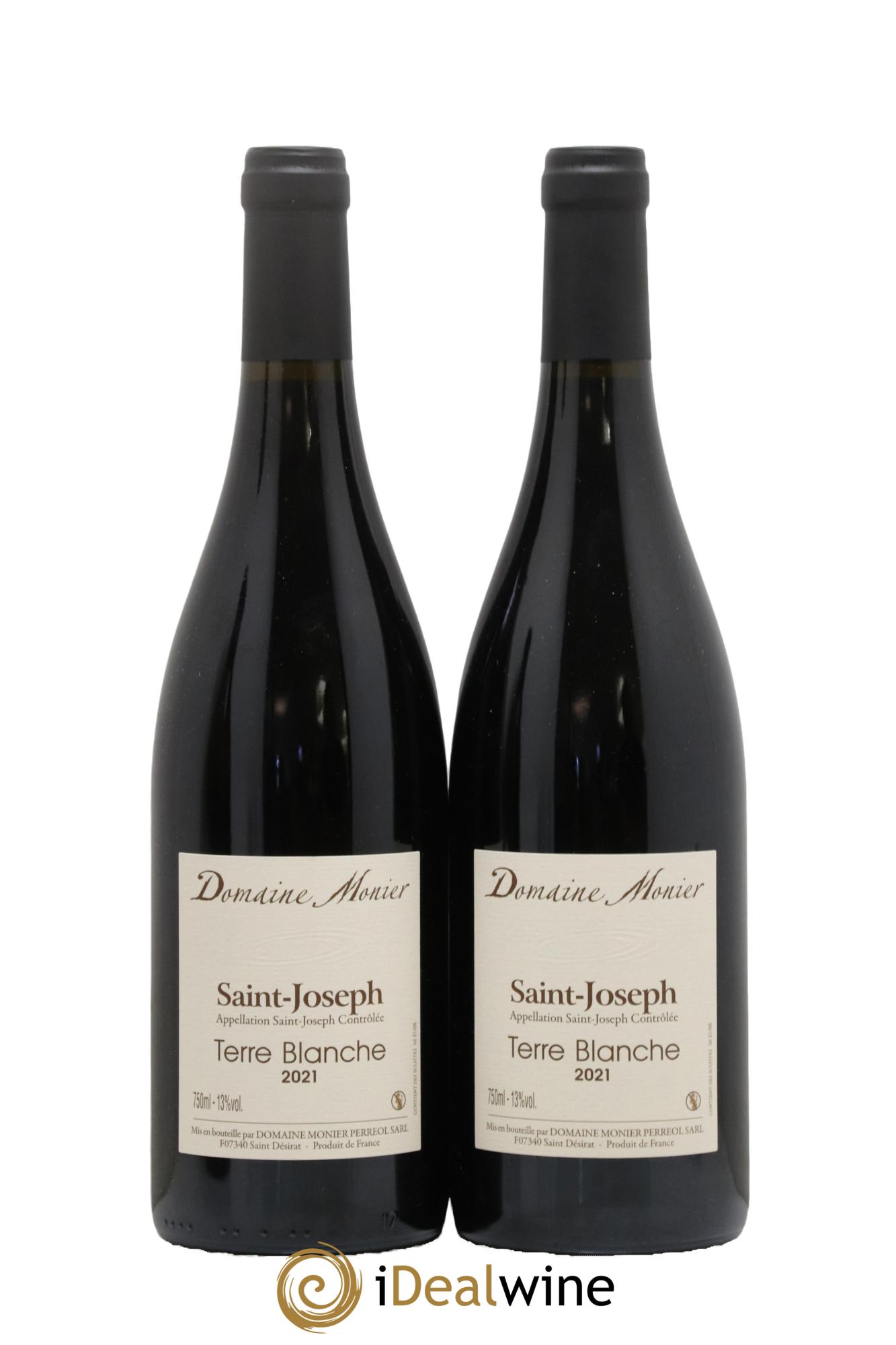 Saint-Joseph Terre Blanche Monier Perréol 2021 - Posten von 2 Flaschen - 0