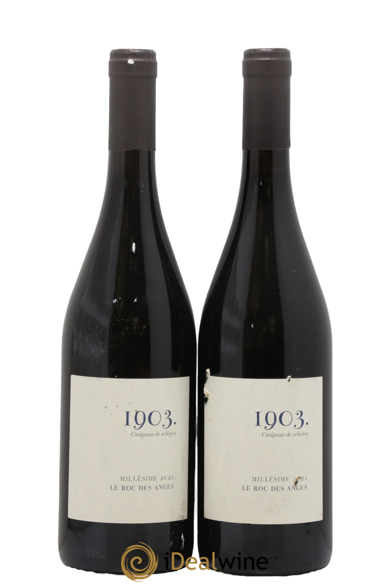 Côtes Catalanes Roc des Anges Carignan 1903 Marjorie et Stéphane Gallet 2021 - Lot of 2 bottles - 0
