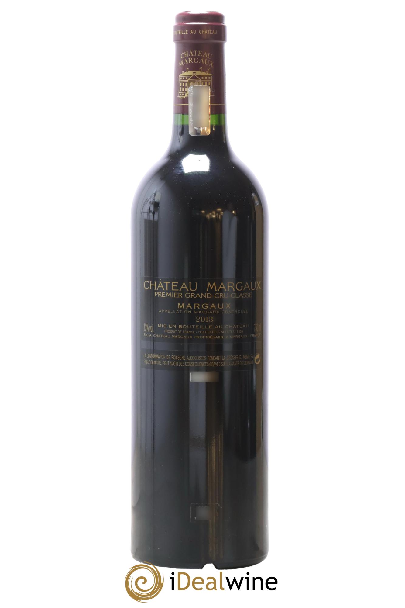 Château Margaux 1er Grand Cru Classé 2013 - Lotto di 1 bottiglia - 1