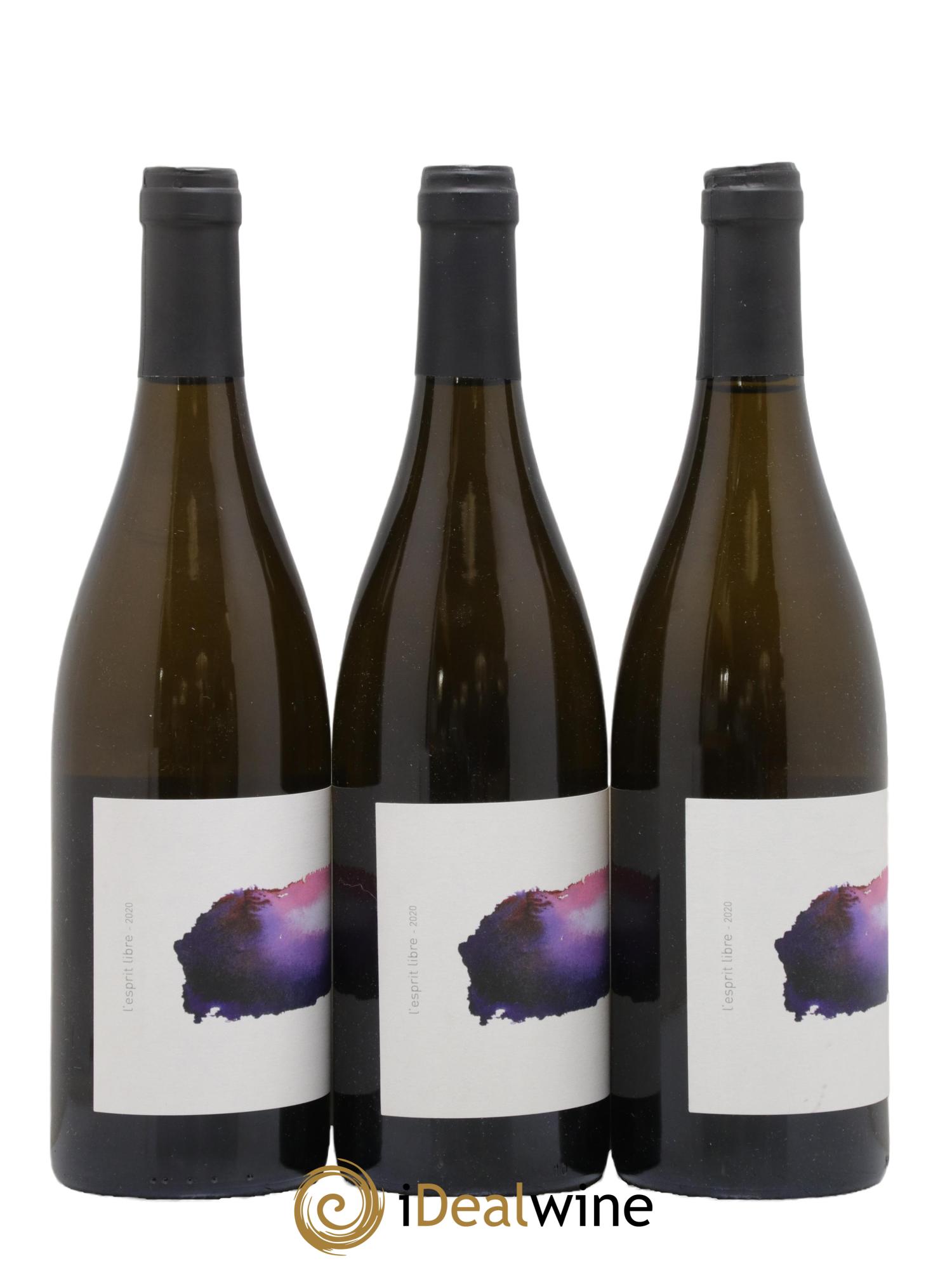 Anjou Esprit Libre Thomas Batardière 2020 - Lot of 3 bottles - 1