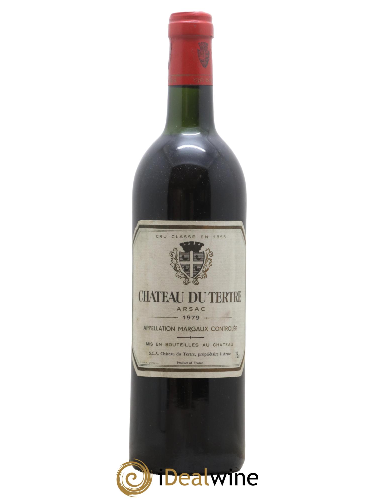 Château du Tertre 5ème Grand Cru Classé 1979 - Lot de 1 bouteille - 0