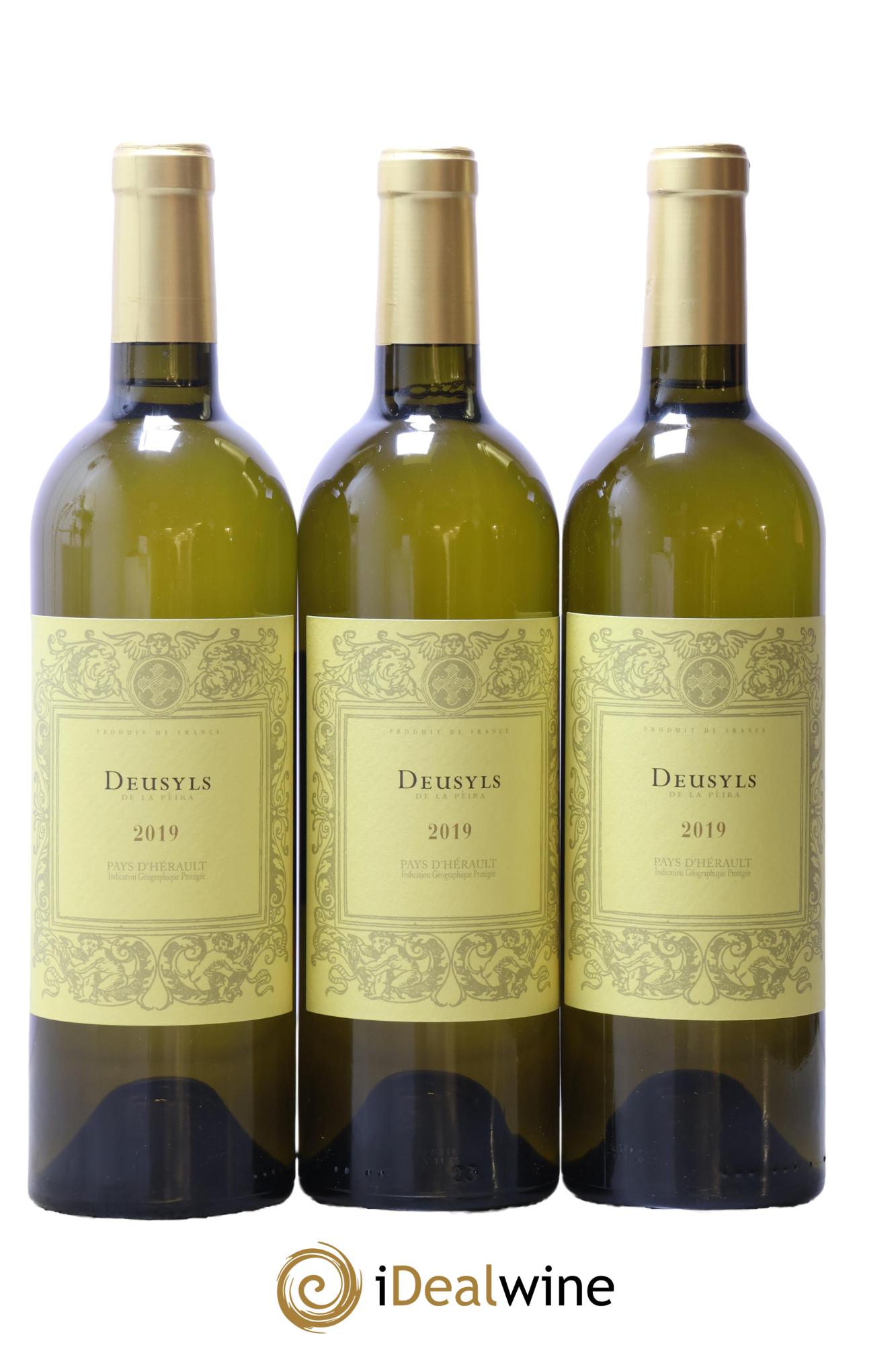 Coteaux du Languedoc Domaine de La Pèira en Damaisèla Deusyls de la Pèira Karine Ahton et Robert Dougan 2019 - Lot de 3 bouteilles - 0