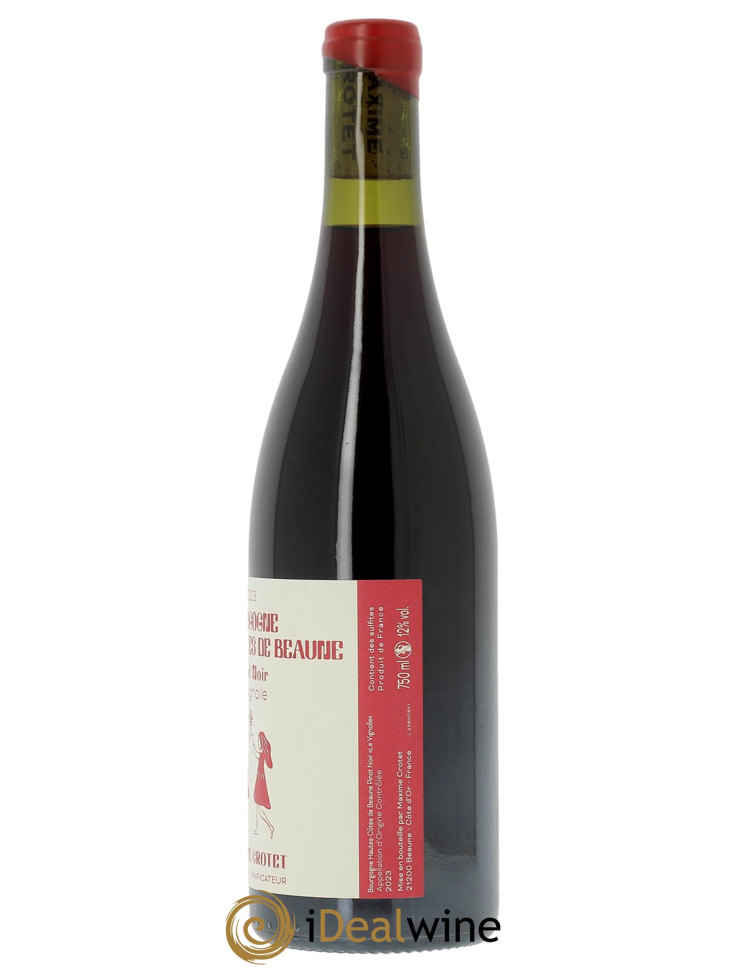 Hautes-Côtes de Beaune Le Vignolle Maxime Crotet 2023 - Posten von 1 Flasche - 1