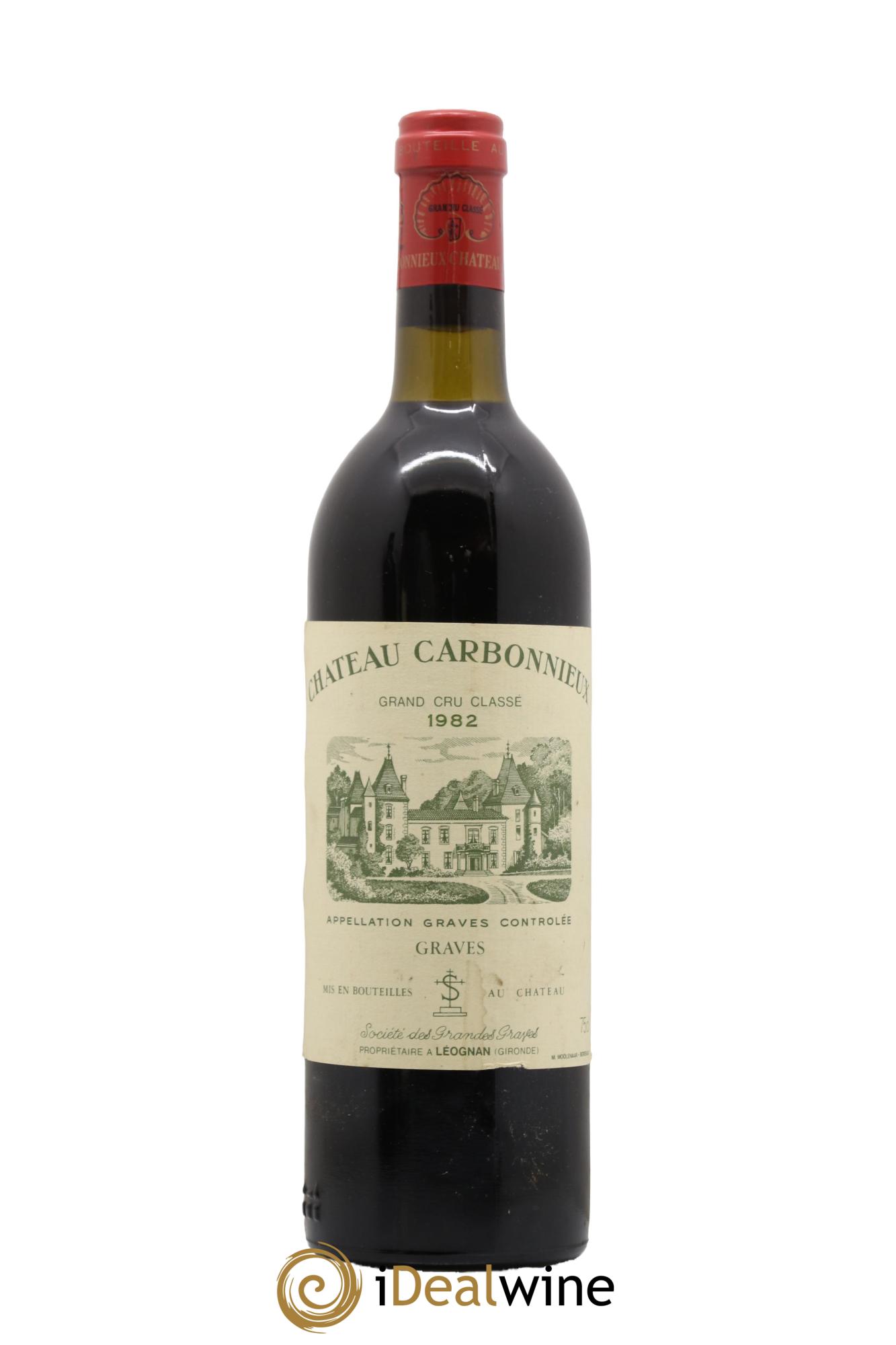 Château Carbonnieux Cru Classé de Graves 1982 - Lot de 1 bouteille - 0