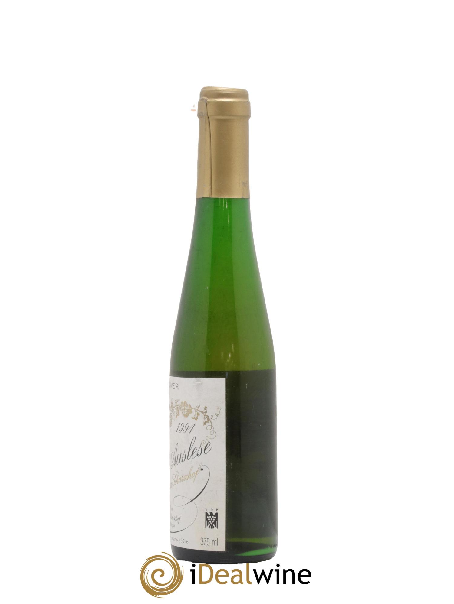 Riesling Scharzhofberger Auslese Egon Muller Goldkcap Versteigerung 1994 - Posten von 1 Demi-Flasche - 1
