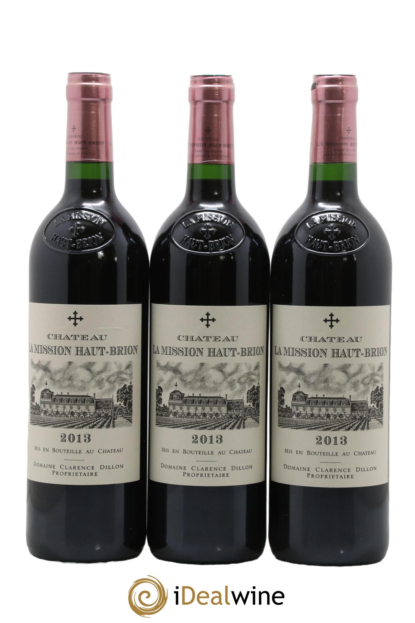 Château la Mission Haut-Brion Cru Classé de Graves 2013 - Lot of 6 bottles - 3