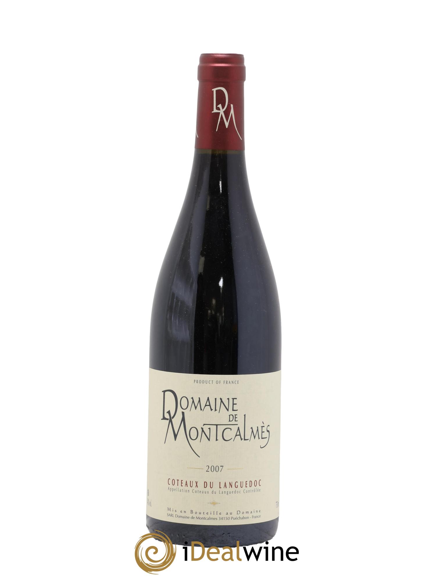 Coteaux du Languedoc Domaine de Montcalmès Frédéric Pourtalié 2007 - Posten von 1 Flasche - 0