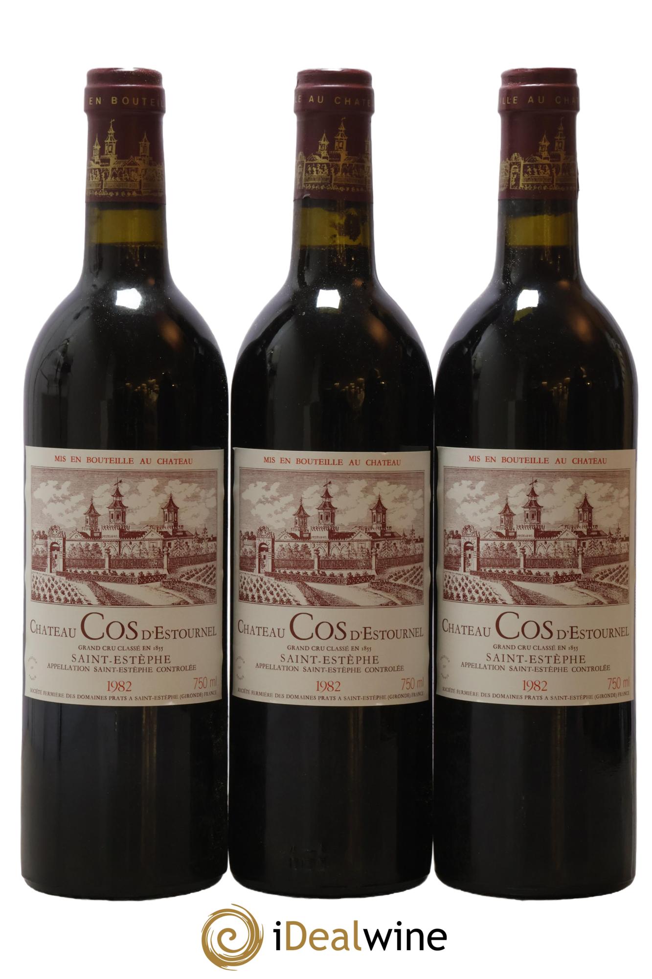 Cos d'Estournel 2ème Grand Cru Classé 1982 - Lot de 12 bouteilles - 4