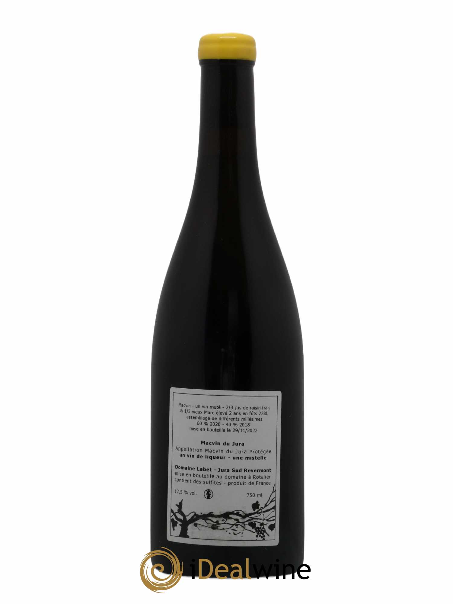 Macvin du Jura Romain - Julien - Charline Labet - Lot de 1 bouteille - 1