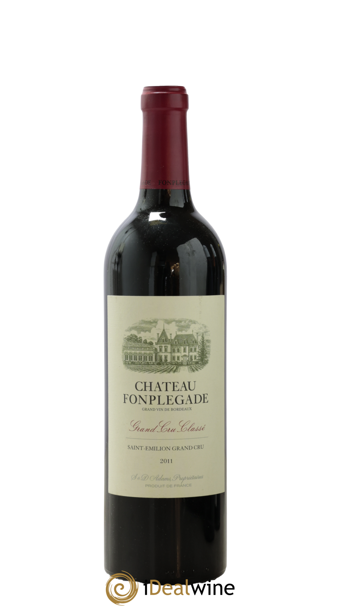 Château Fonplegade Grand Cru Classé 2011 - Lot of 1 bottle - 0