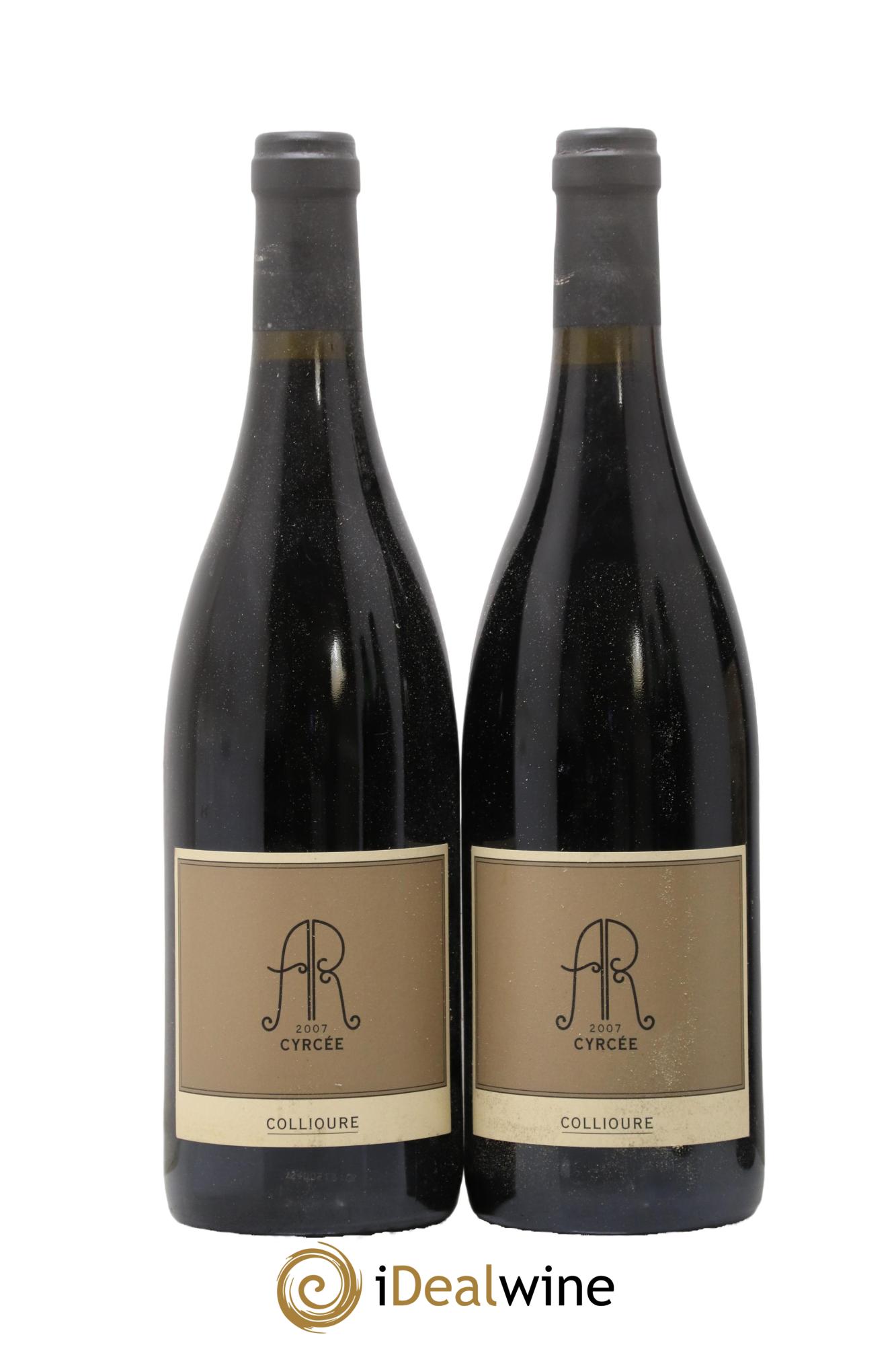 Collioure Cuvée Cyrcée Abbé Rous 2007 - Lot of 2 bottles - 0