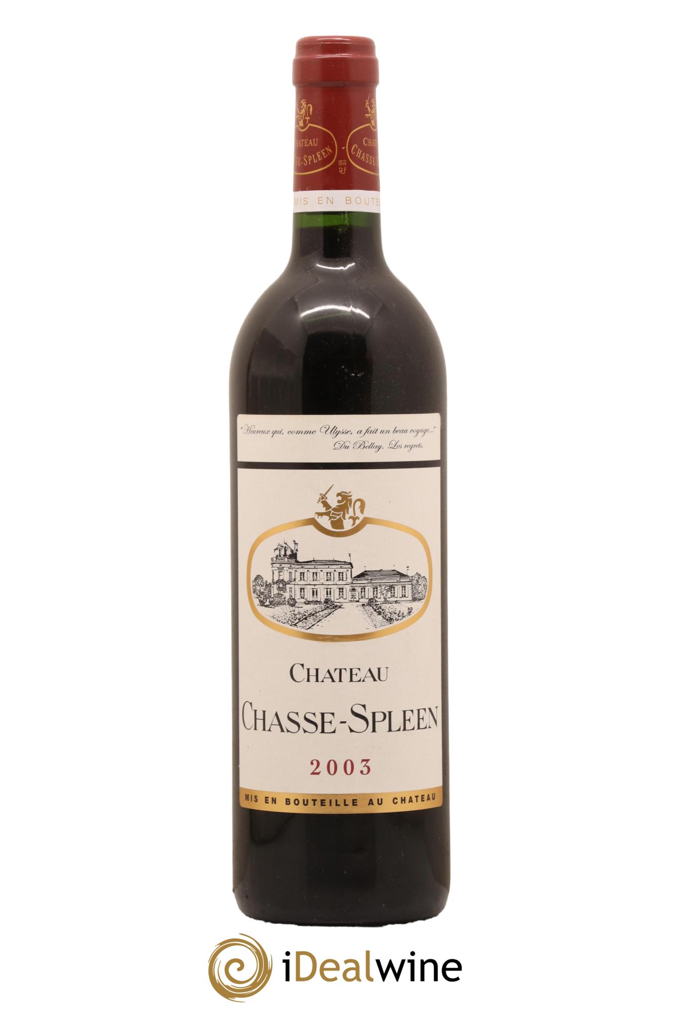 Château Chasse Spleen 2003 - Posten von 1 Flasche - 0