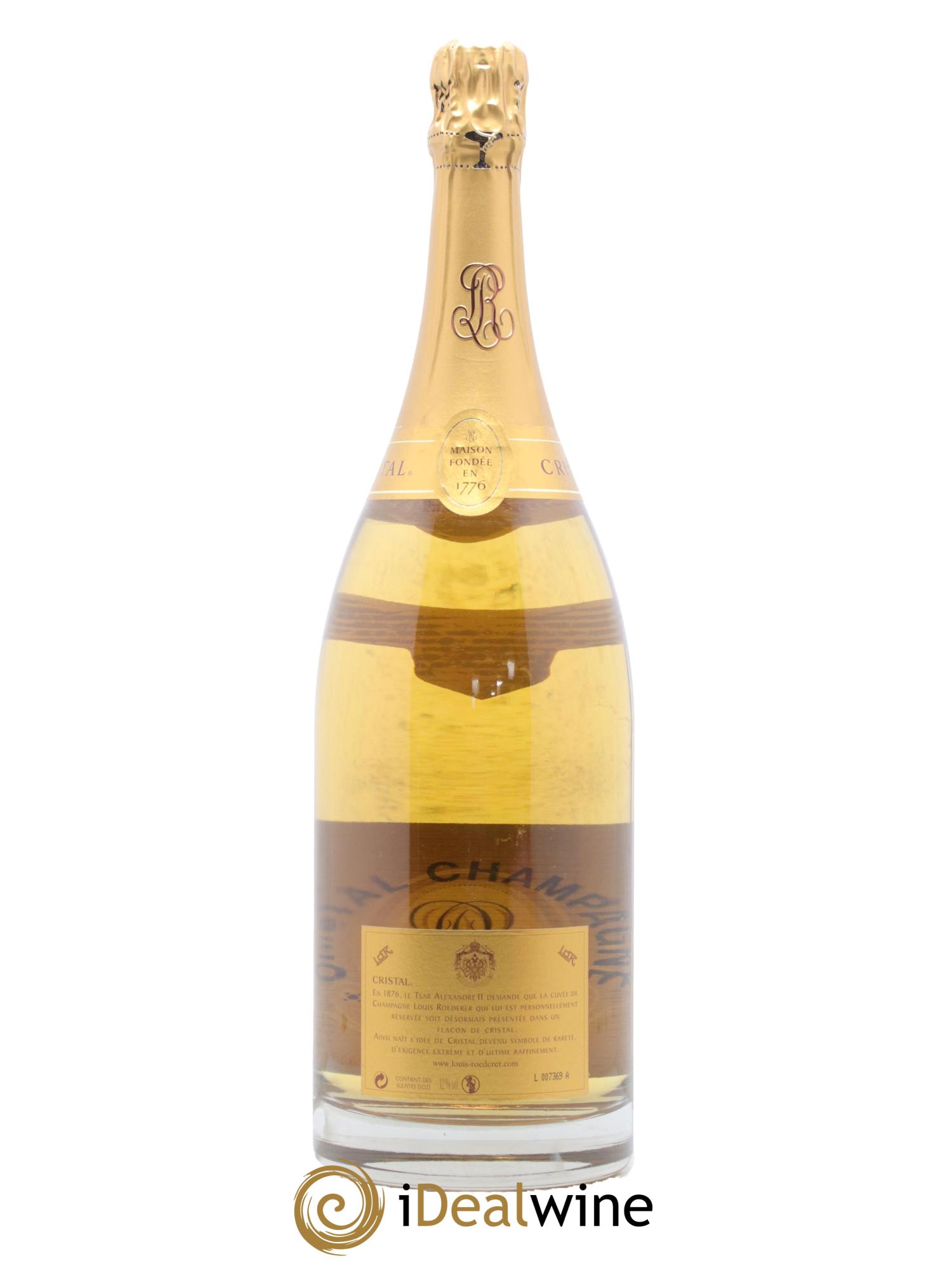 Cristal Louis Roederer 2002 - Lotto di 1 magnum - 1