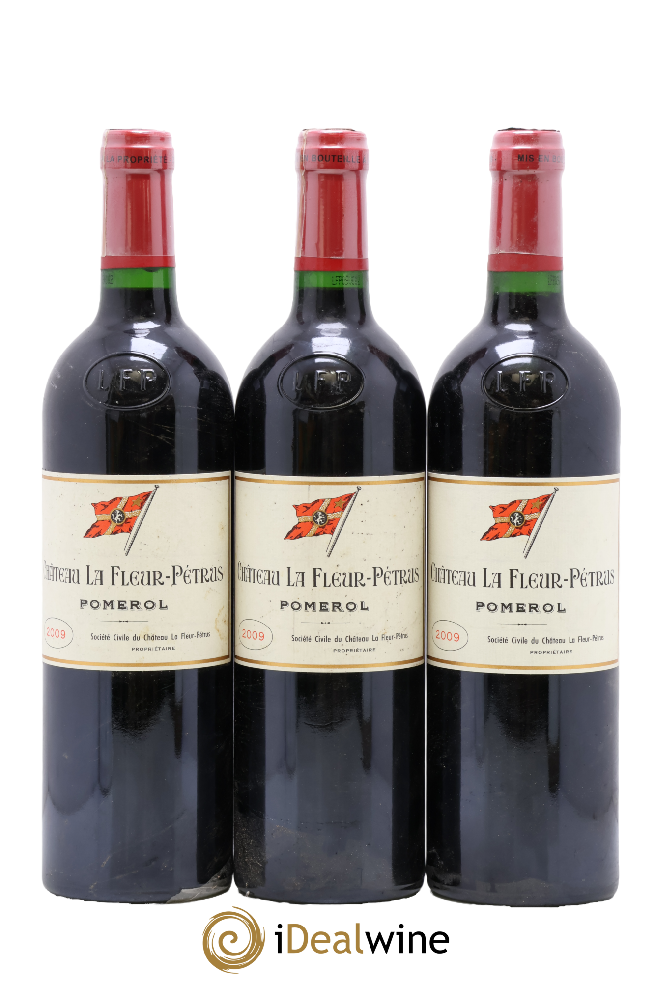 Château la Fleur Petrus 2009 - Posten von 3 Flaschen - 0
