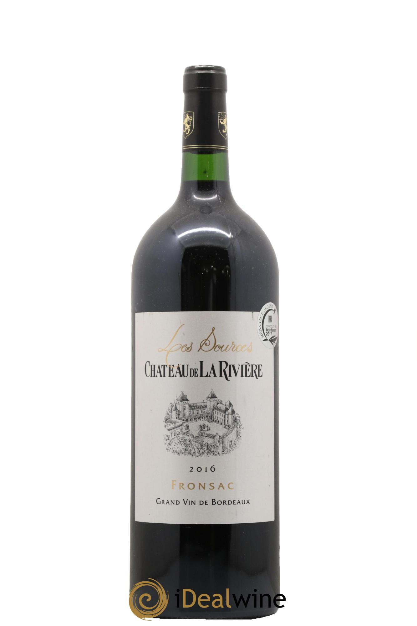 Château de La Rivière 2016 - Posten von 1 Magnum - 0