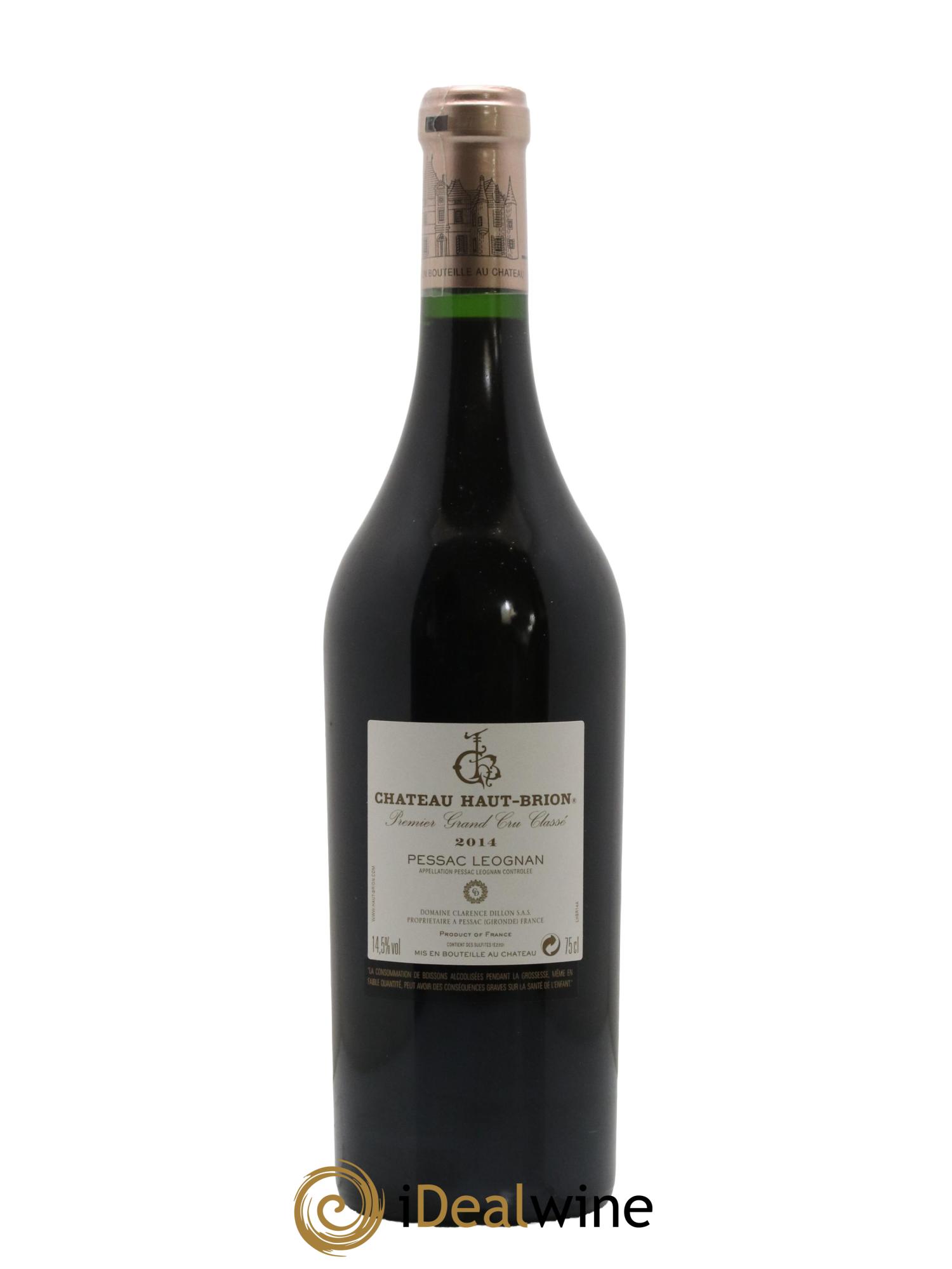 Château Haut Brion 1er Grand Cru Classé 2014 - Lotto di 1 bottiglia - 1