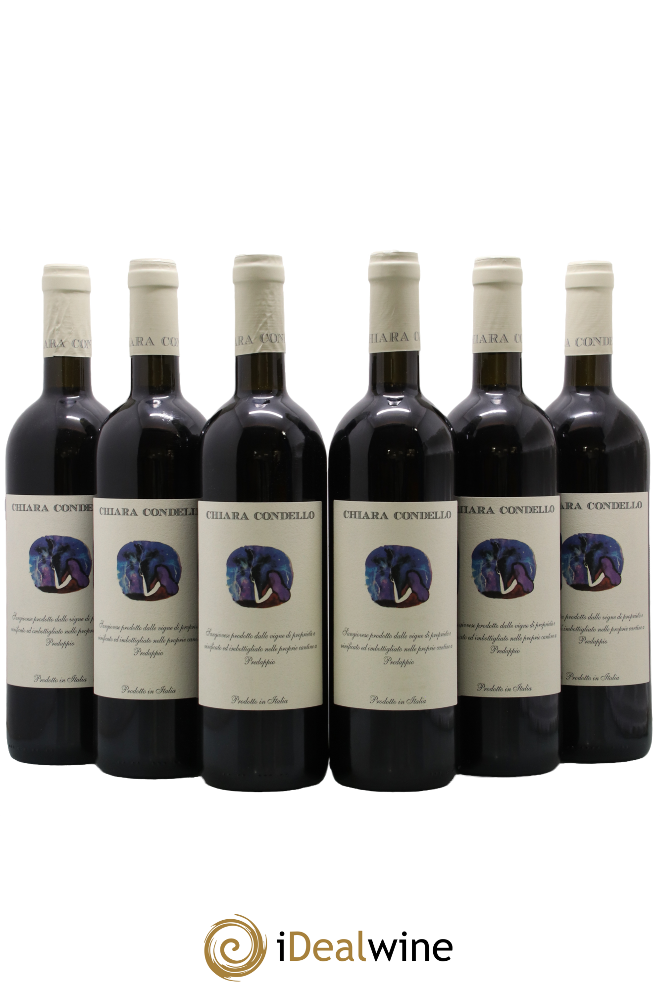 Sangiovese di Romagna Predappio DOC Chiara Condello 2019 - Lot de 6 bouteilles - 0