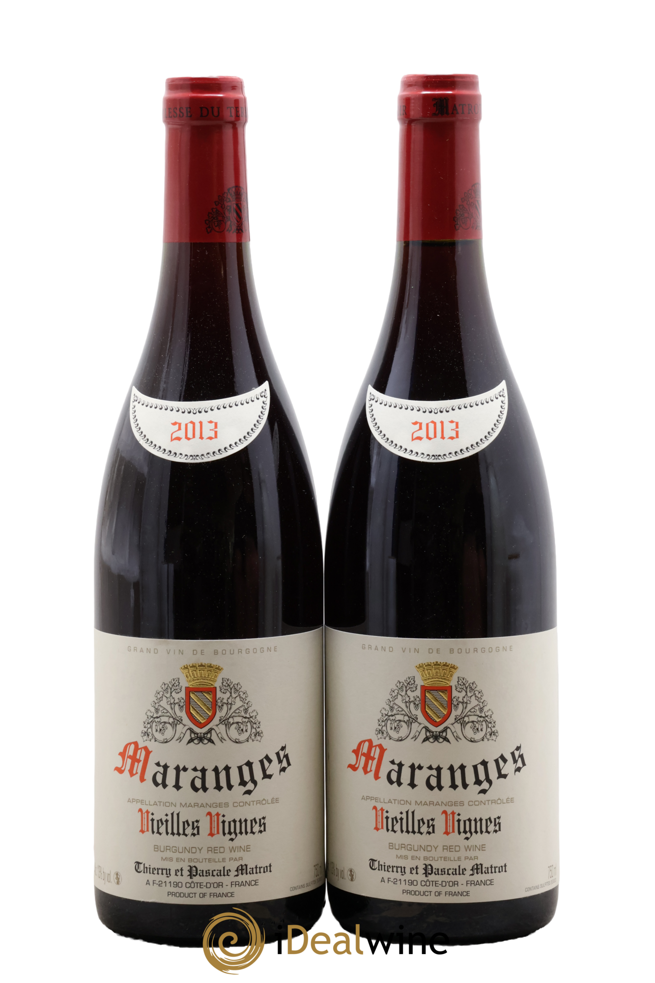 Maranges Vieilles Vignes Matrot 2013 - Lot de 2 bouteilles - 0