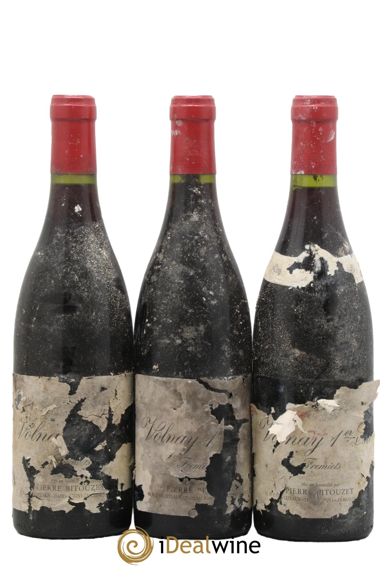 Volnay 1er Cru Fremiets Pierre Bitouzet - Lot de 3 bouteilles - 0