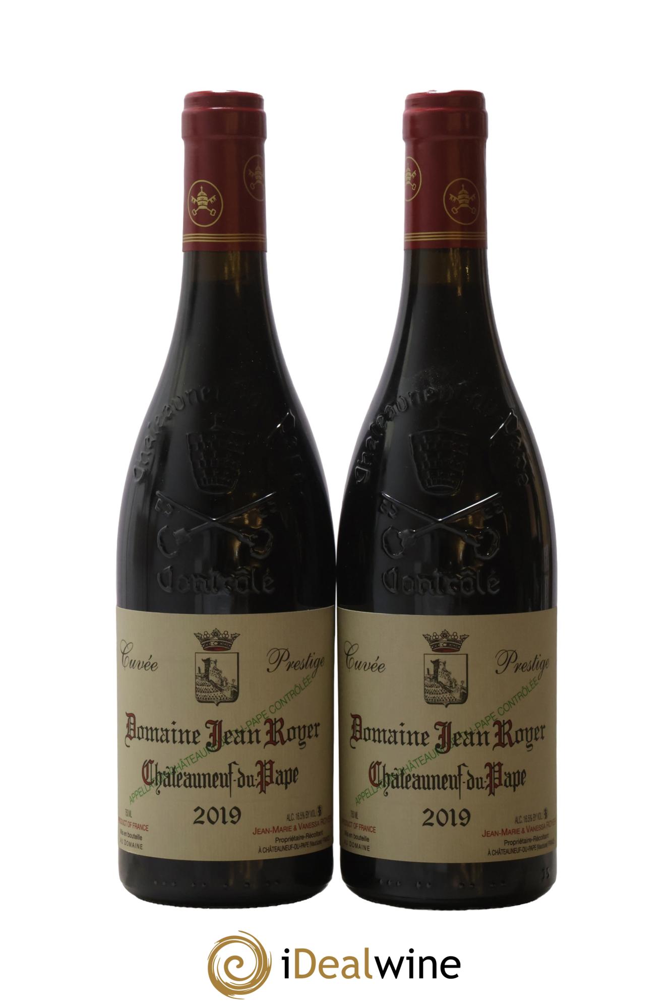 Châteauneuf-du-Pape Prestige Domaine Jean Royer 2019 - Lot de 2 bouteilles - 0
