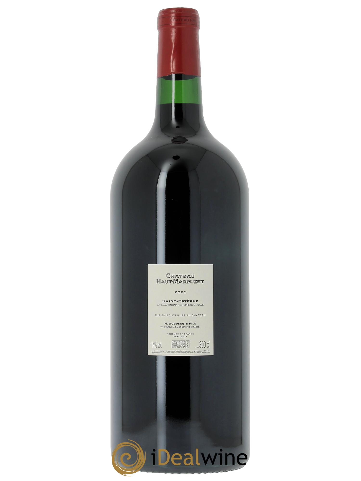 Château Haut Marbuzet 2023 - Lot de 1 double magnum - 1