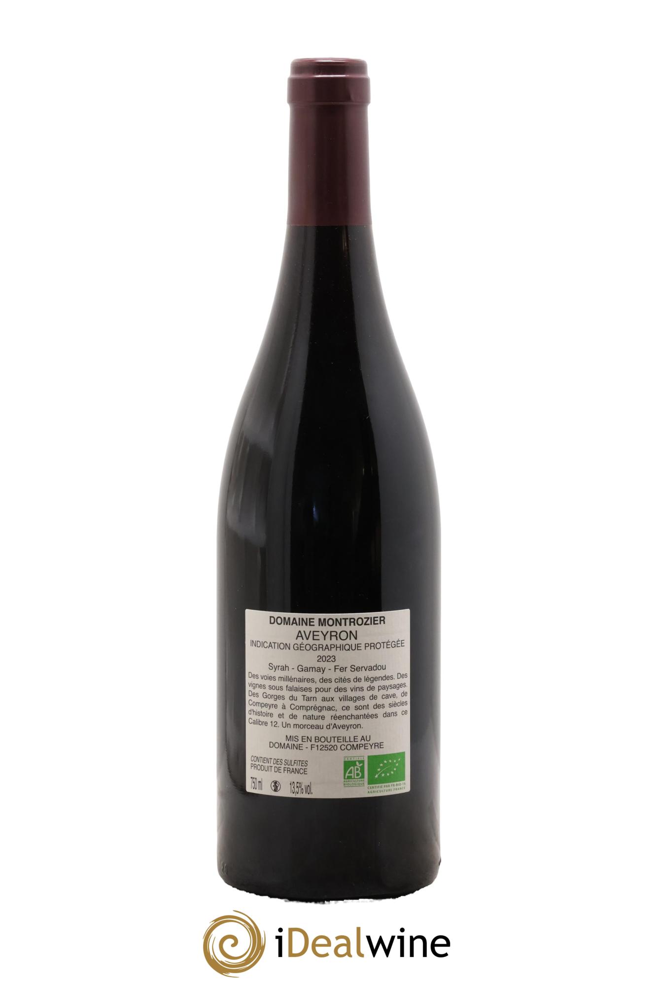 Sud-Ouest IGP De L'Aveyron Calibre 12 Ghislain Montrozier 2023 - Lot of 1 bottle - 1