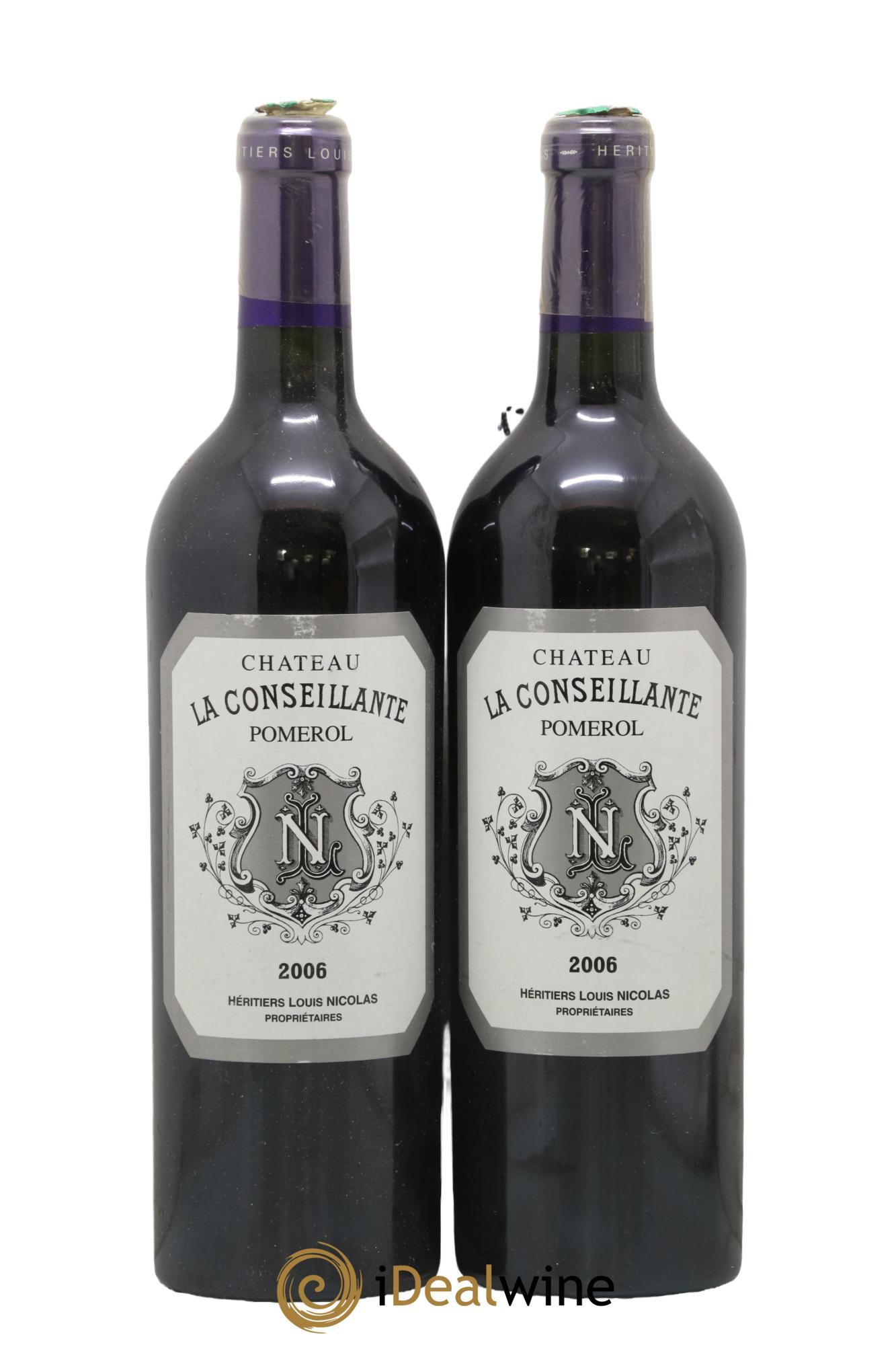 Château la Conseillante 2006 - Lot de 2 bouteilles - 0
