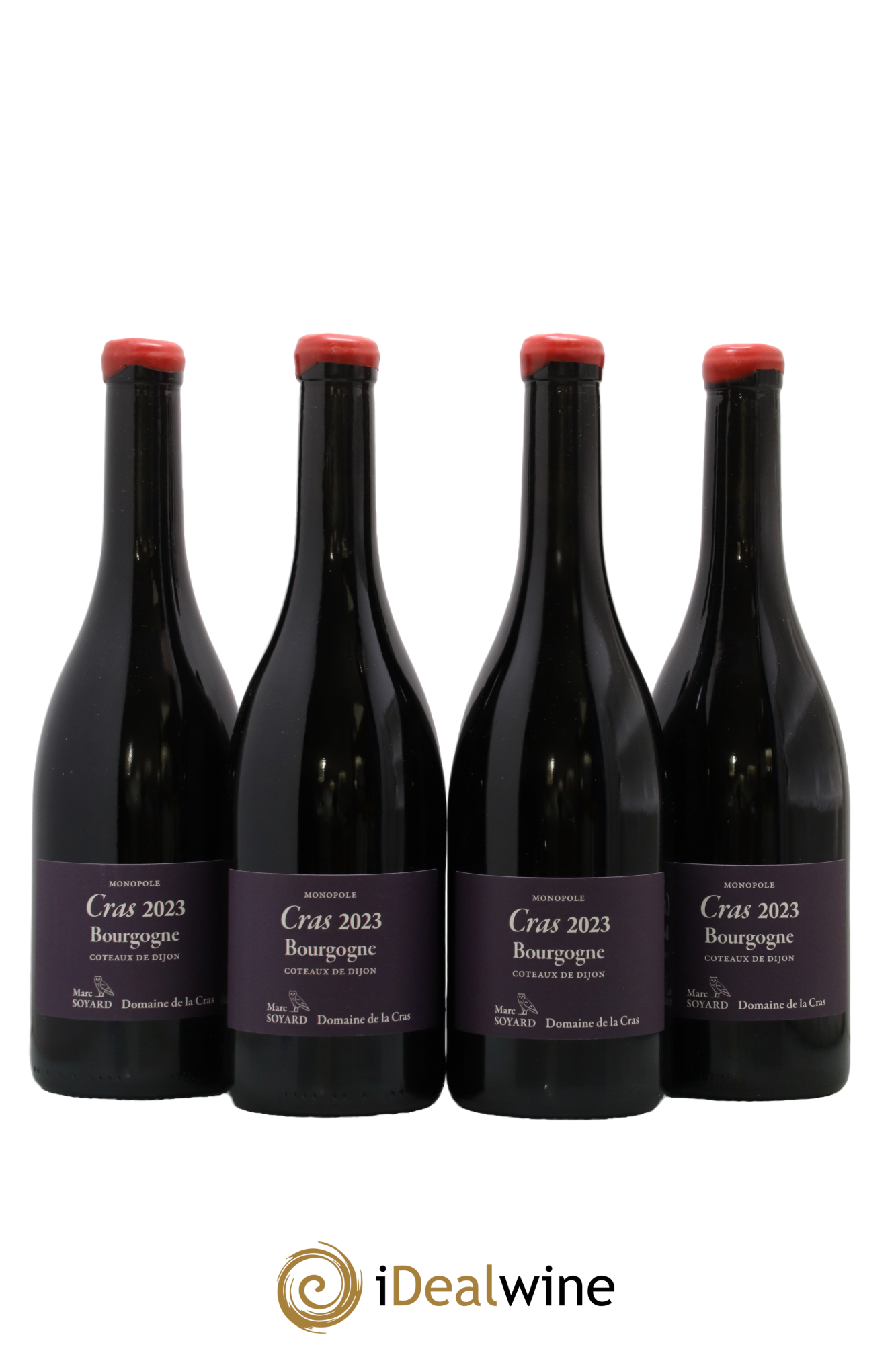 Bourgogne Cras Domaine de la Cras - Marc Soyard 2023 - Lot de 4 bouteilles - 0