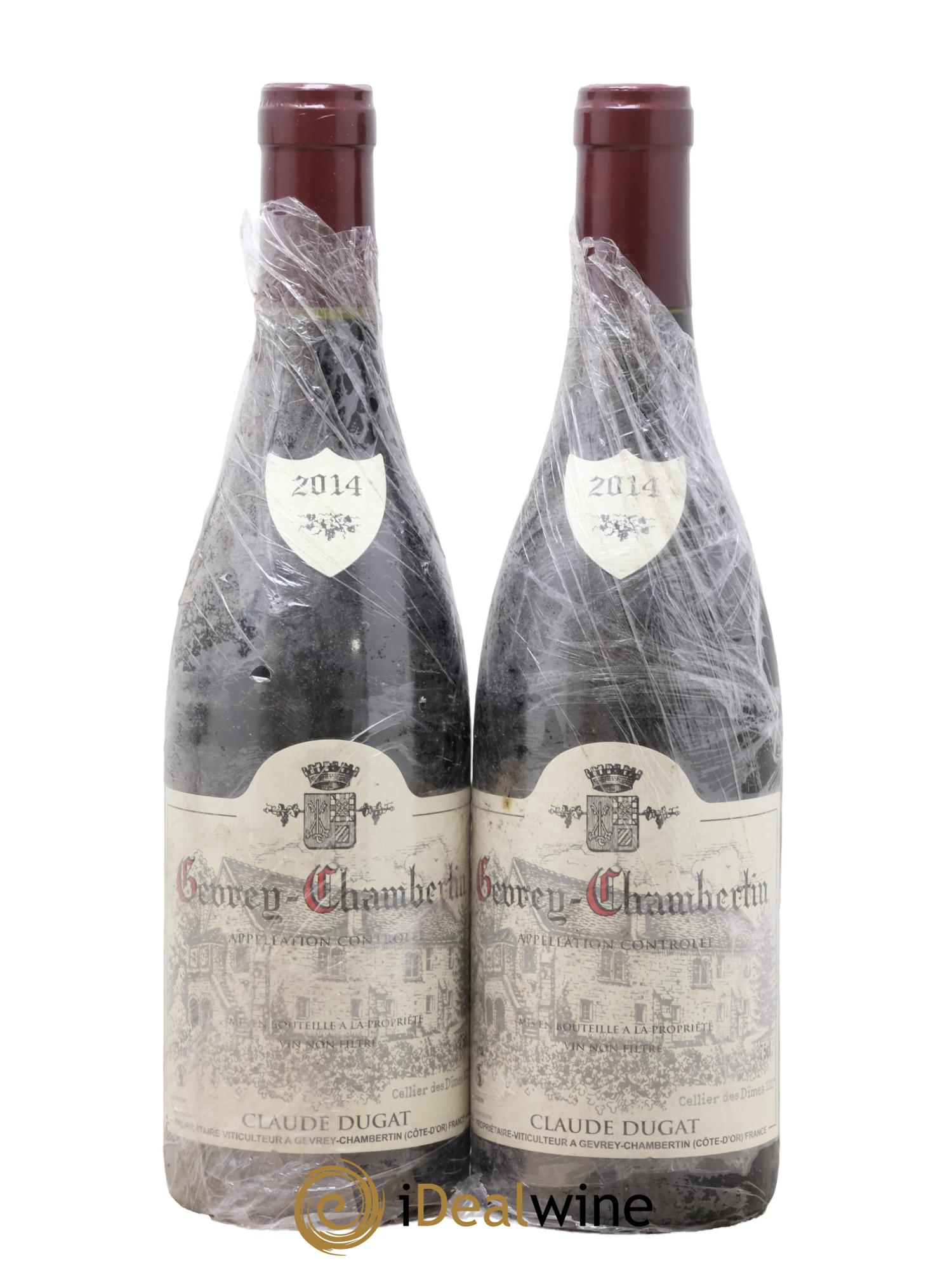 Gevrey-Chambertin Claude Dugat 2014 - Lot of 2 bottles - 0