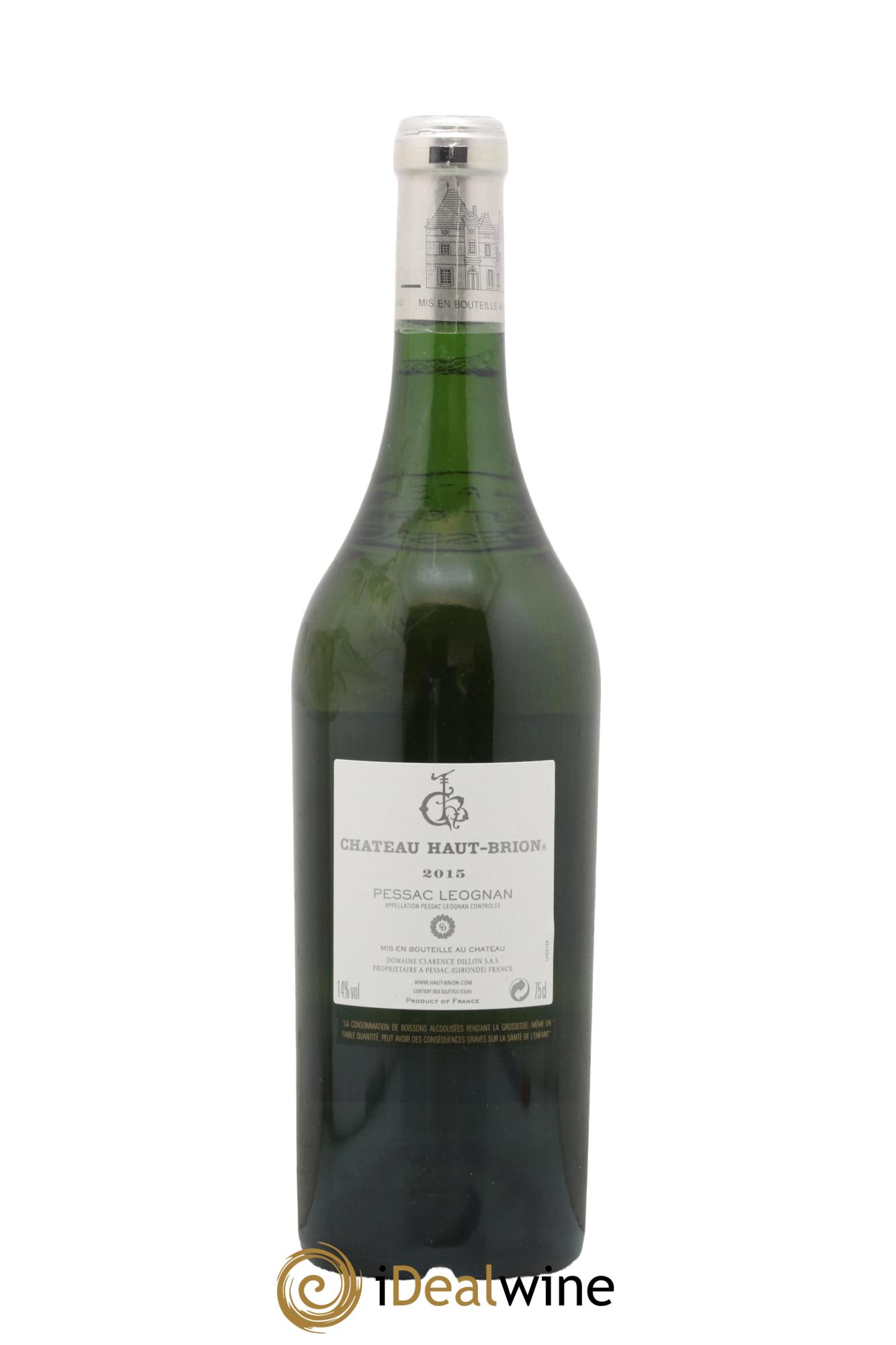 Château Haut Brion 2015 - Lot de 1 bouteille - 1