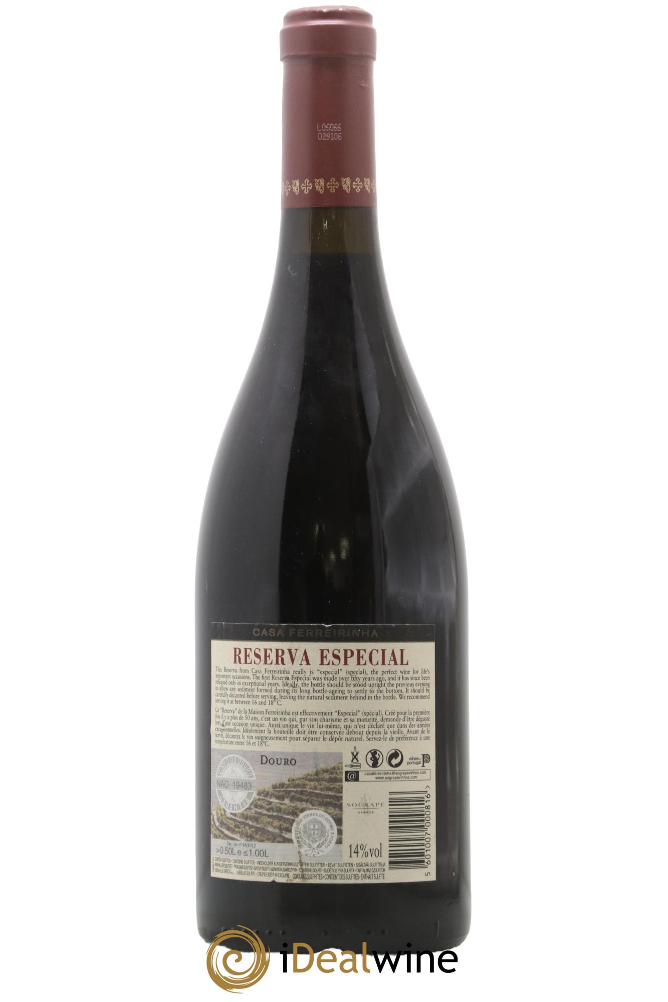 Douro Reserva Especial Casa Ferreirinha 2007 - Lot of 1 bottle - 1